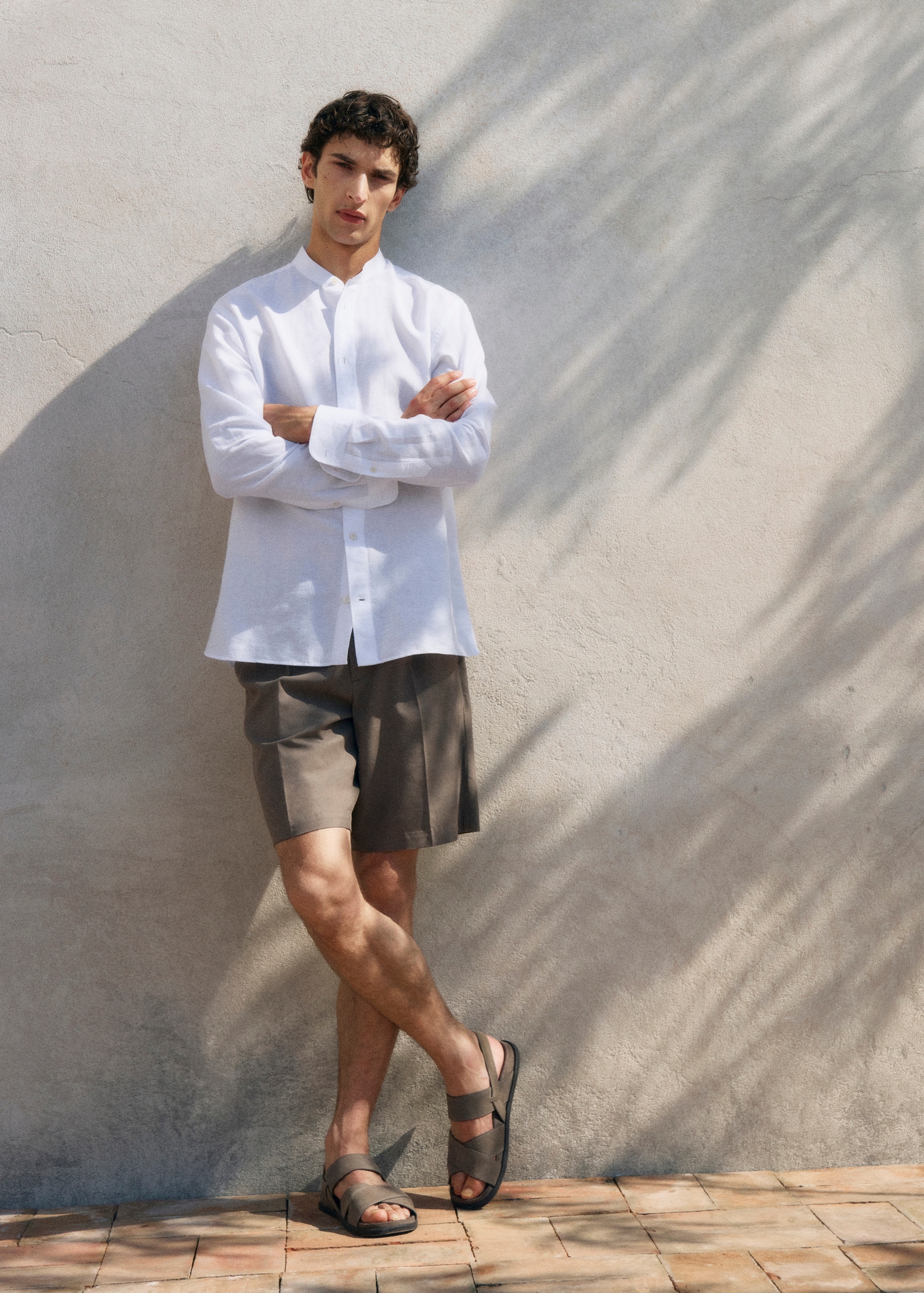 Chemise lin col mao - Détail de l'article 3