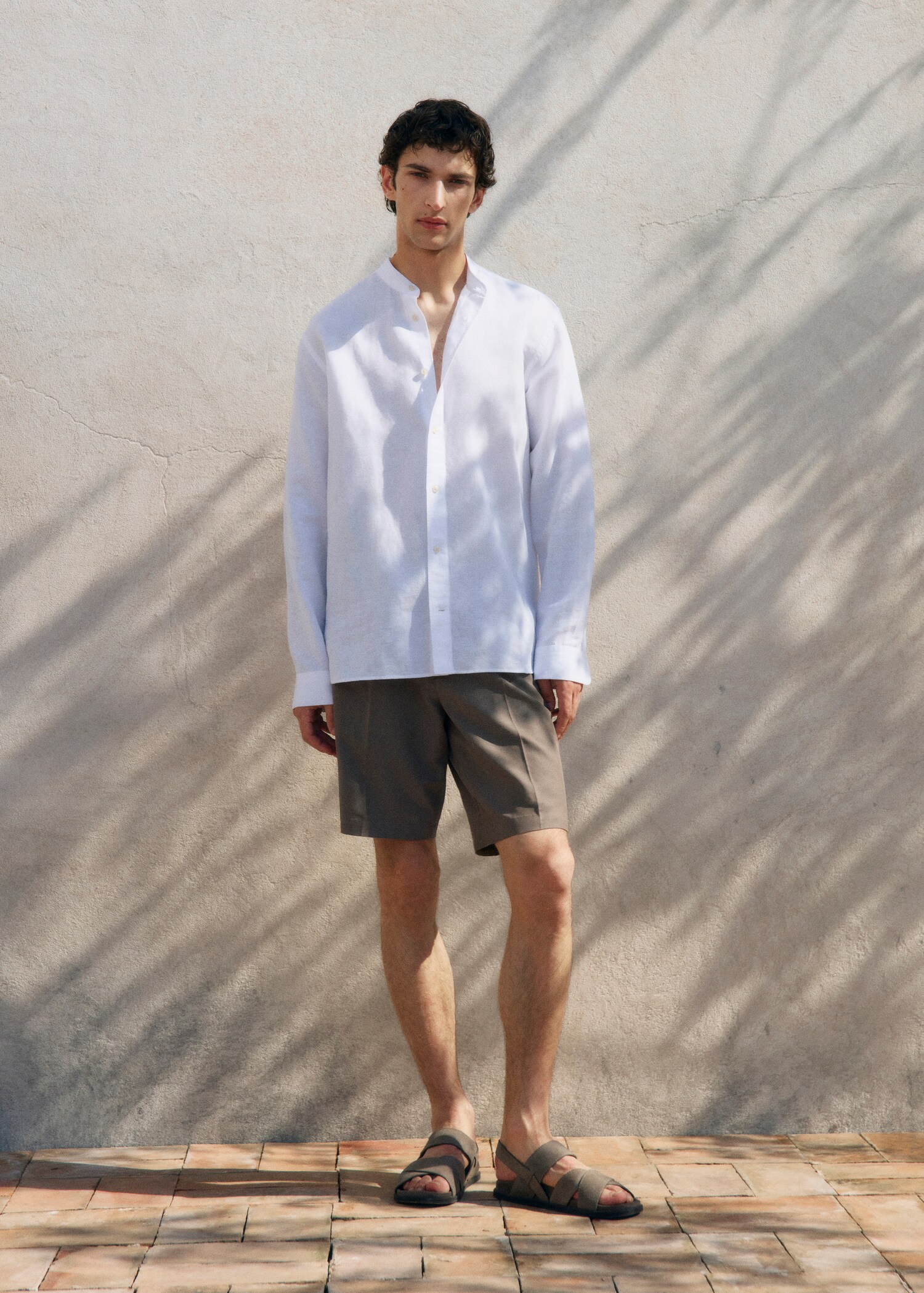 Chemise lin col mao - Détail de l'article 9