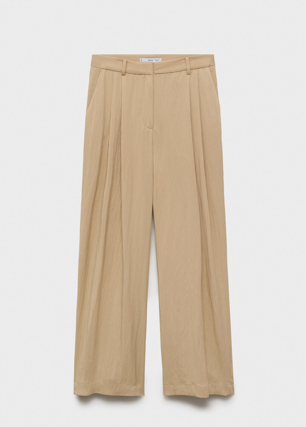 Linen cargo trousers - Women | MANGO Japan