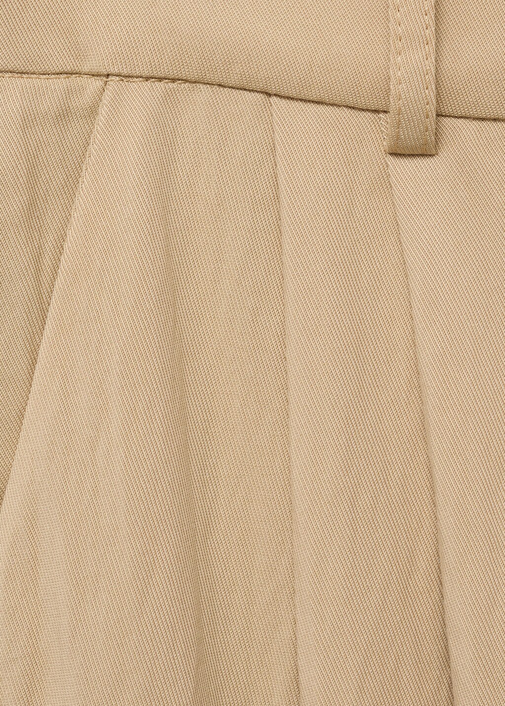 Straight mid-rise suit pants