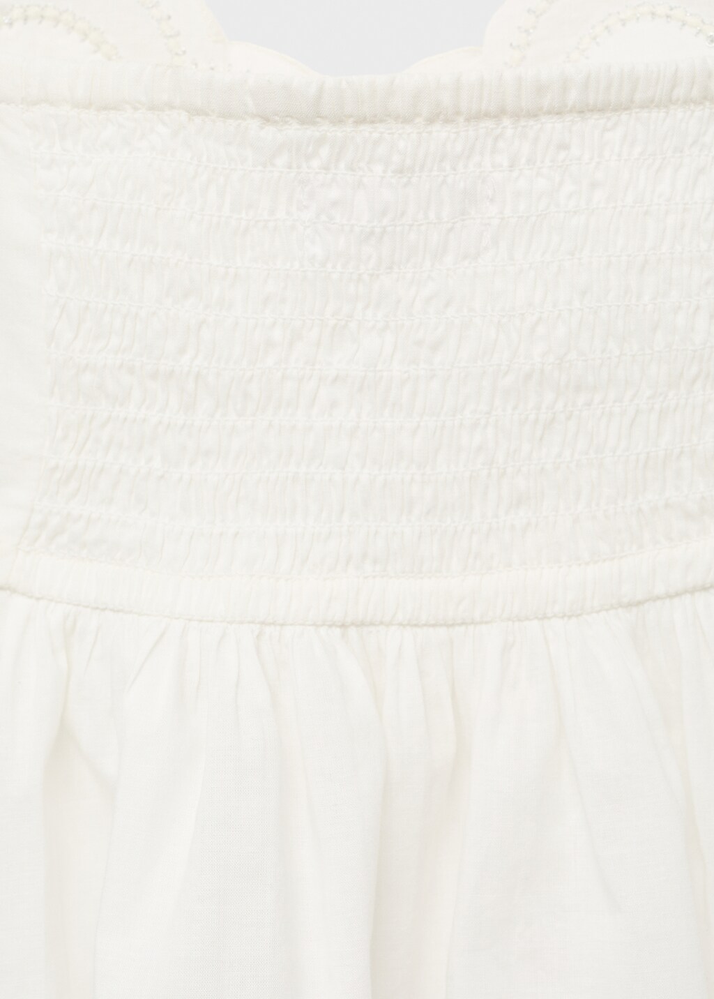 Embroidered flower top