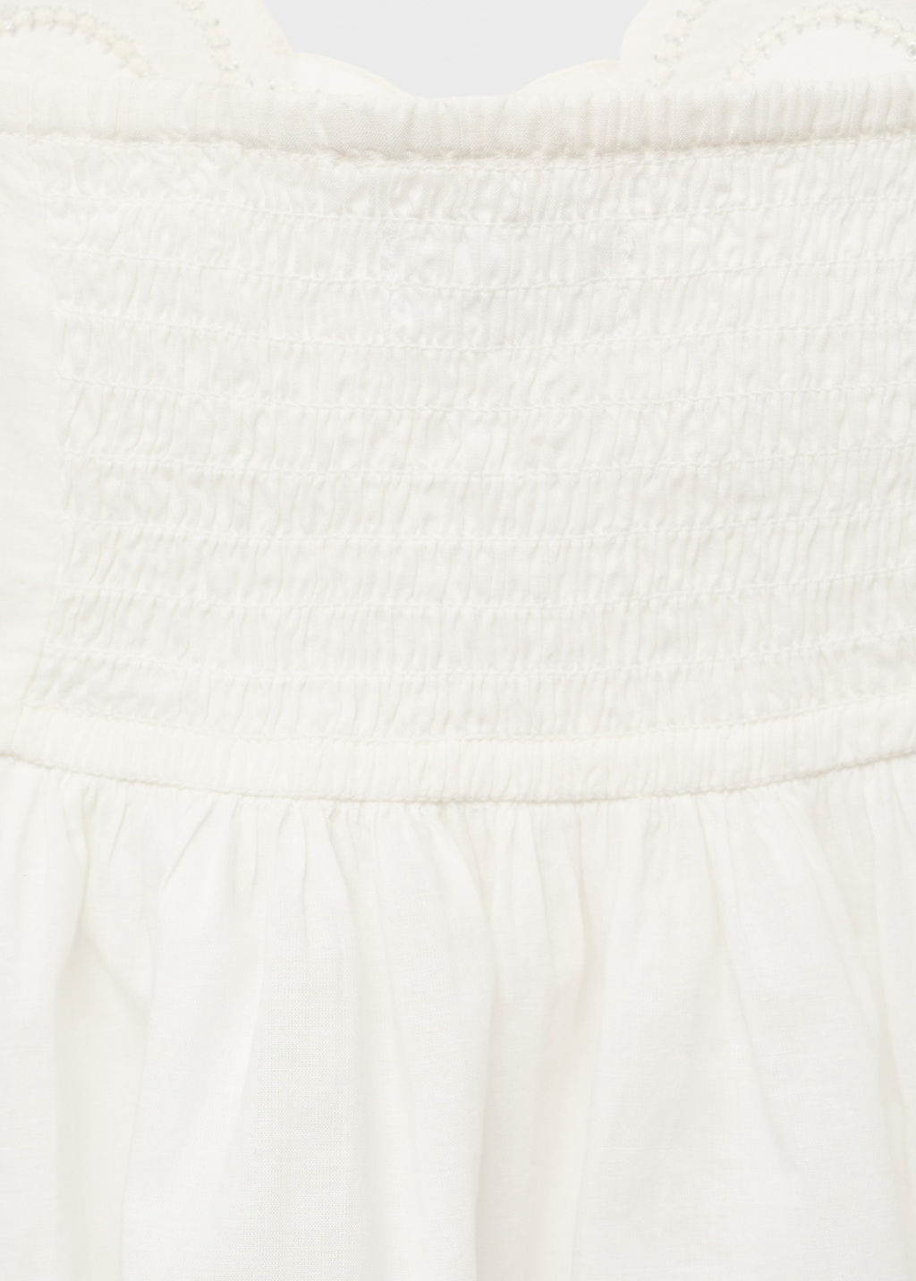 Embroidered flower top