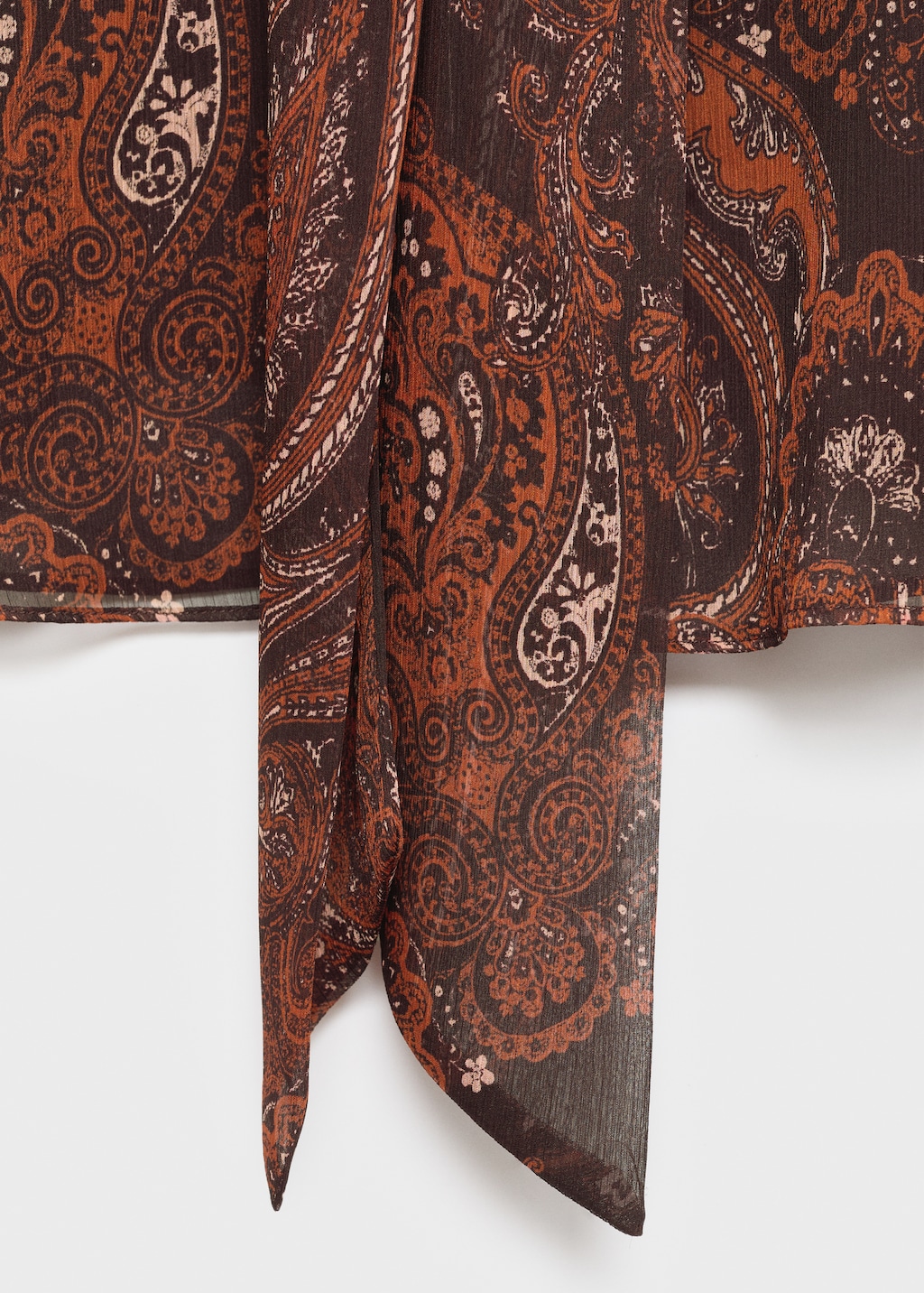 Paisley print blouse