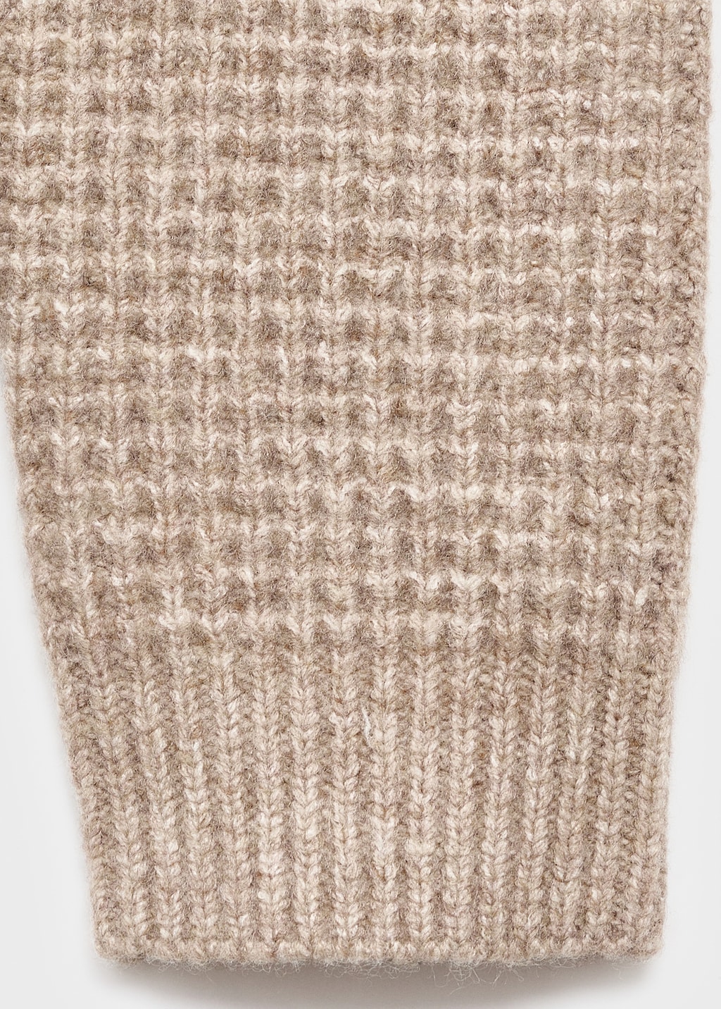 Chunky-knit sweater
