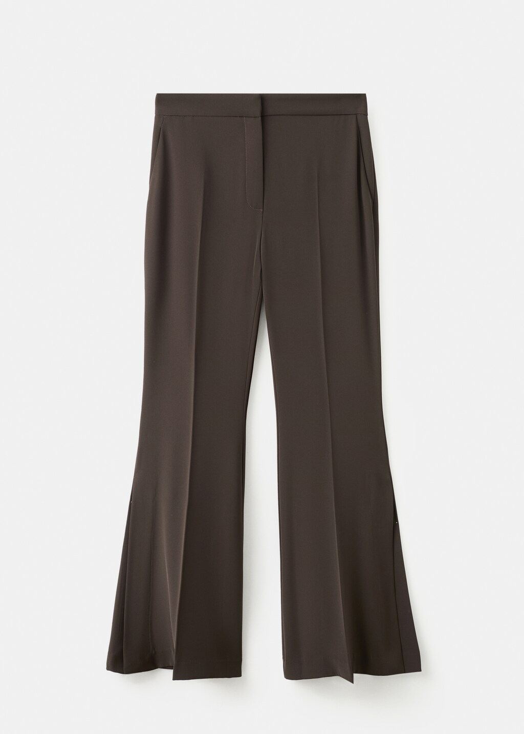 Side slit flowy pants