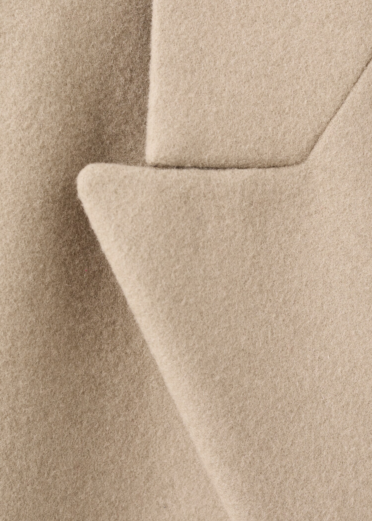 Long double-breasted wool coat - Details of the article 0