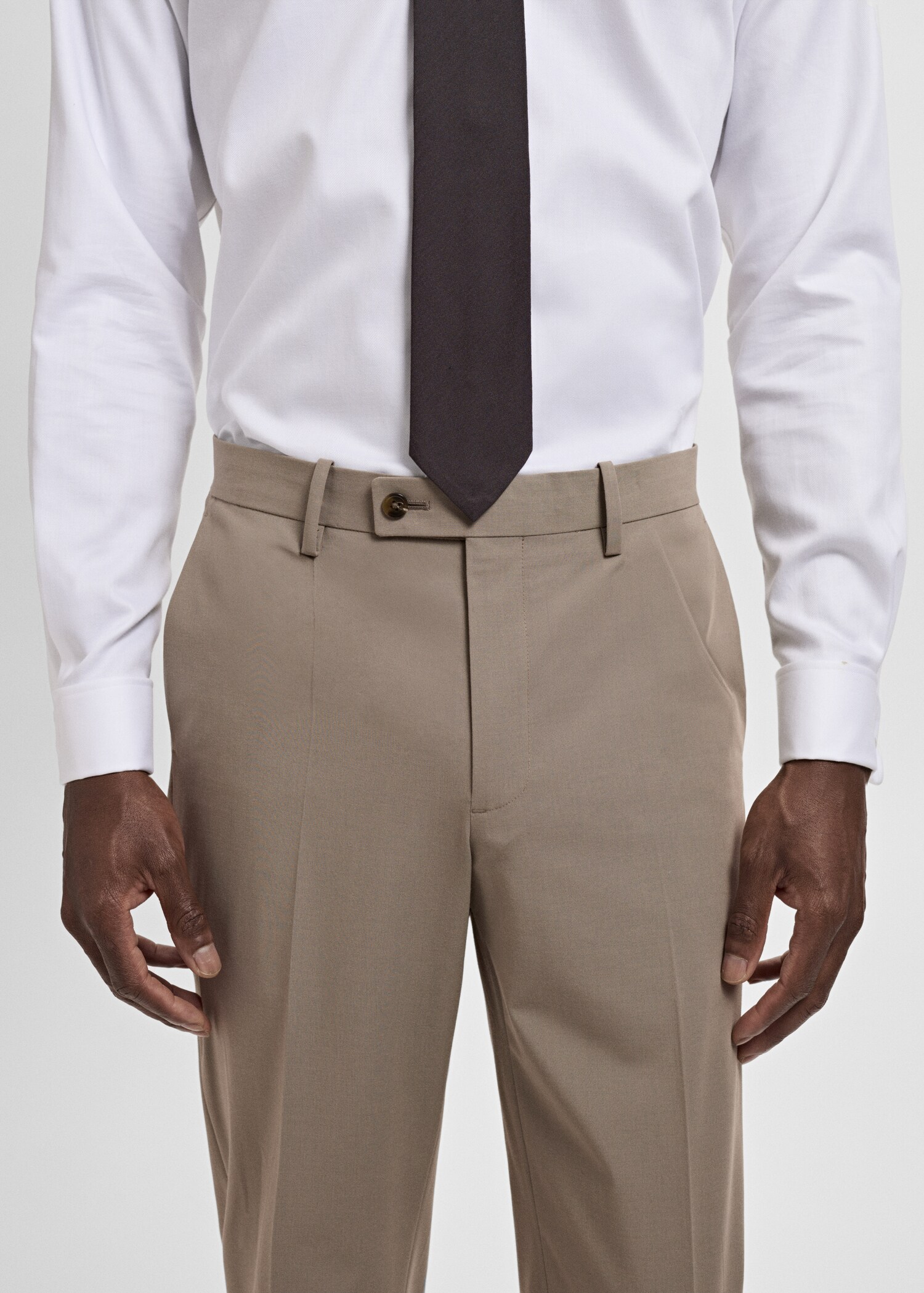 Milan slim-fit pantalon - Detail van het artikel 1