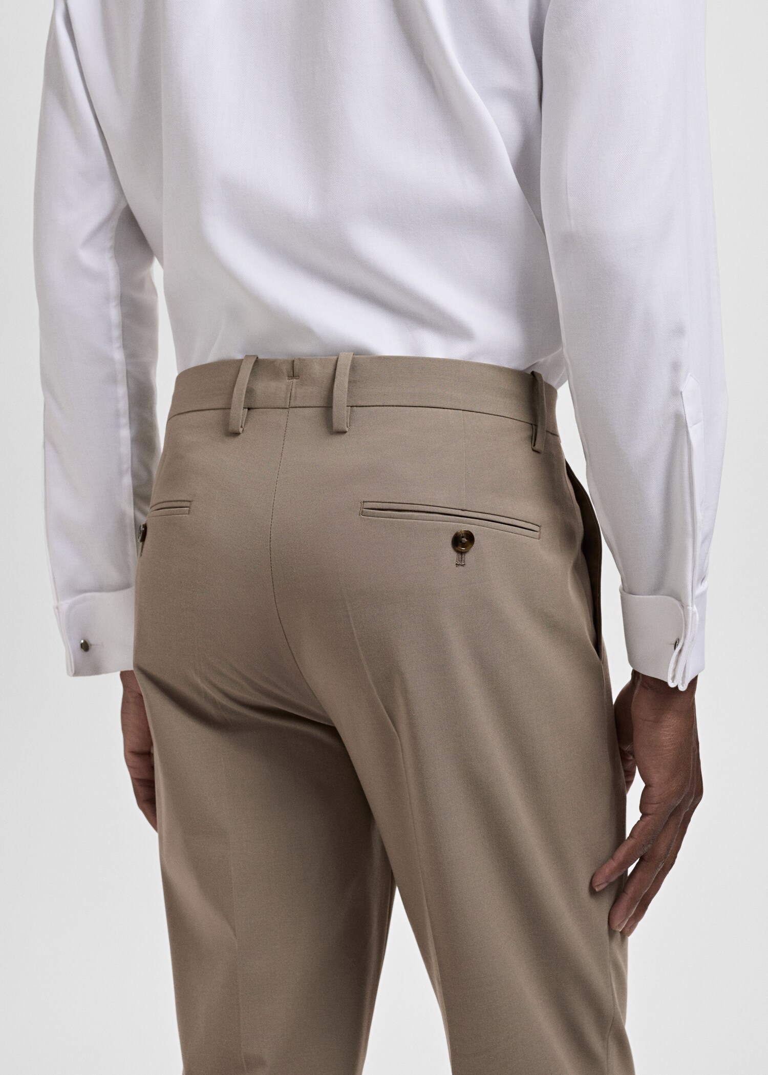 Milan slim-fit pantalon - Detail van het artikel 3