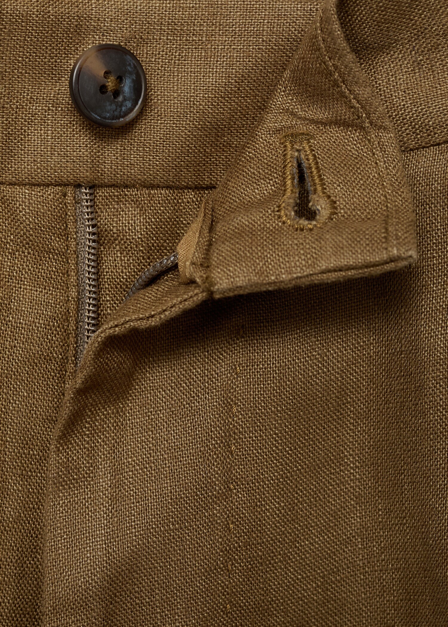 Pantalón traje Salerno 100% lino slim fit - Detalle del artículo 8