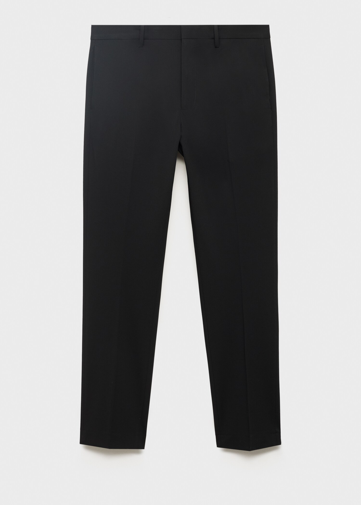 Stretch fabric super slim-fit suit trousers - Article without model