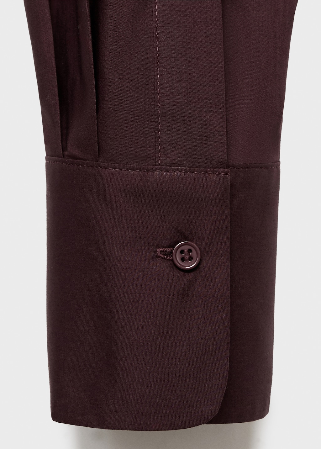 Oversize poplin shirt