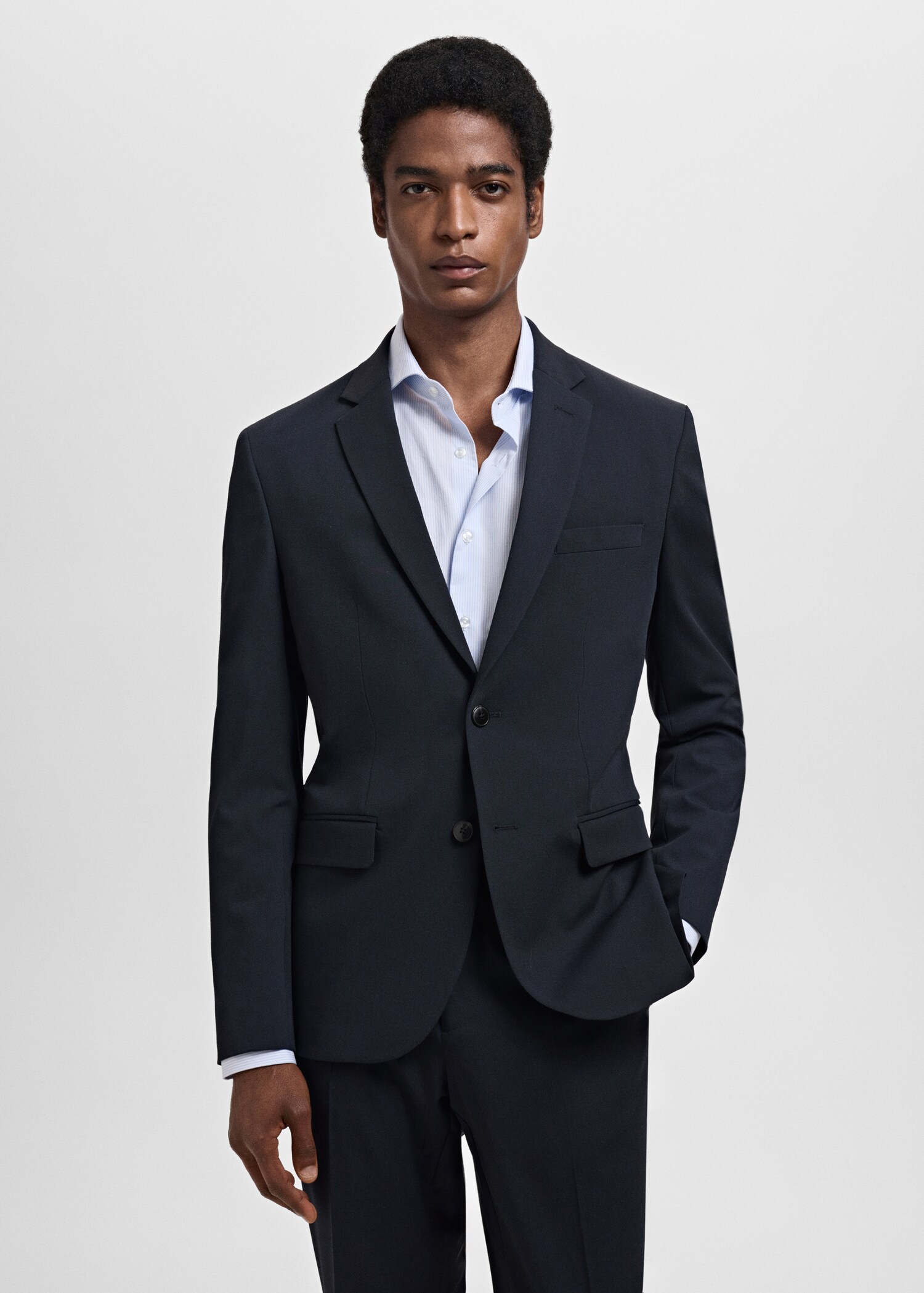 Giacca completo París super slim-fit - Piano medio