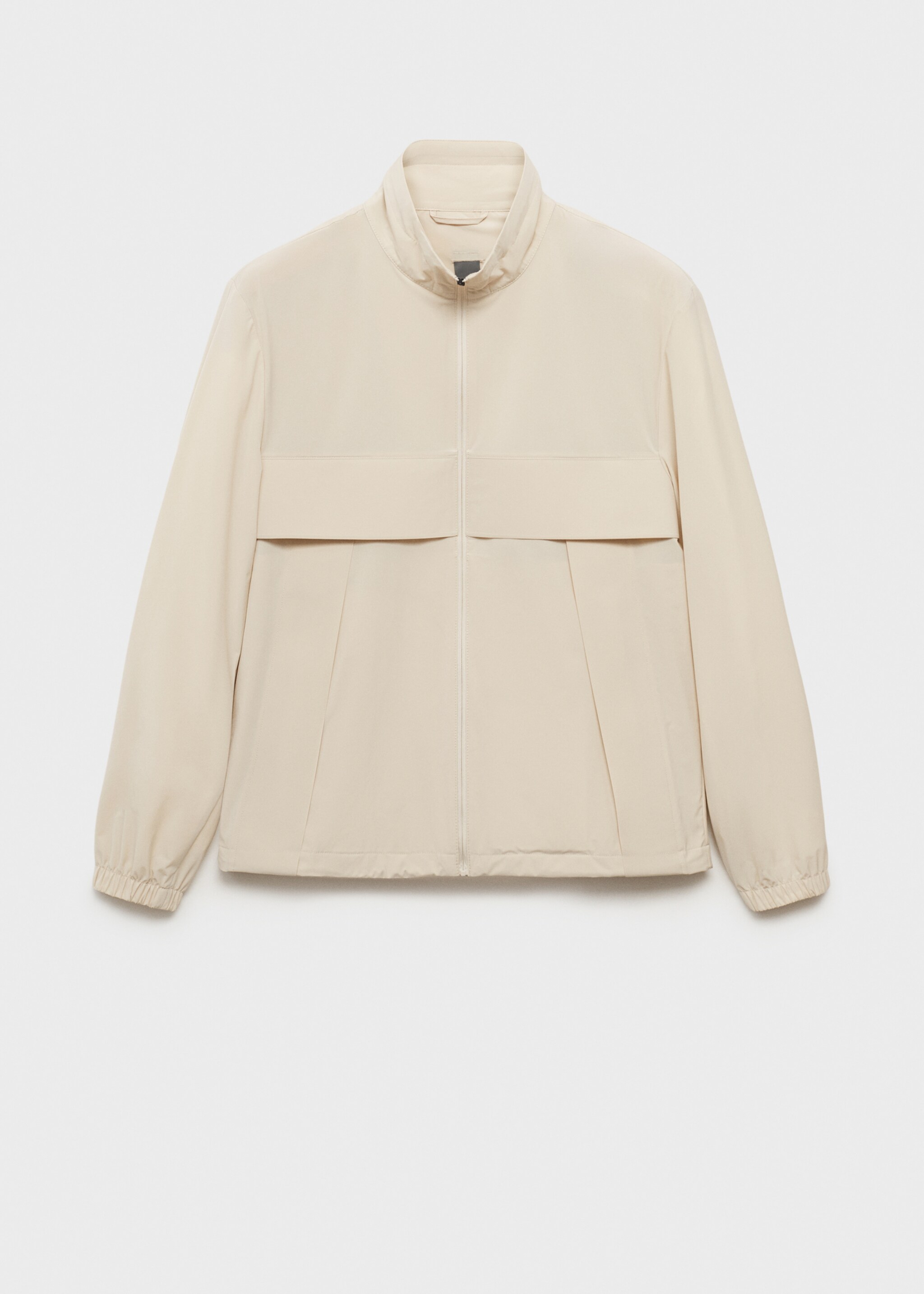 Water-repellent COOLMAX® jacket - Article without model, Beige. Ref: 17061129-01.