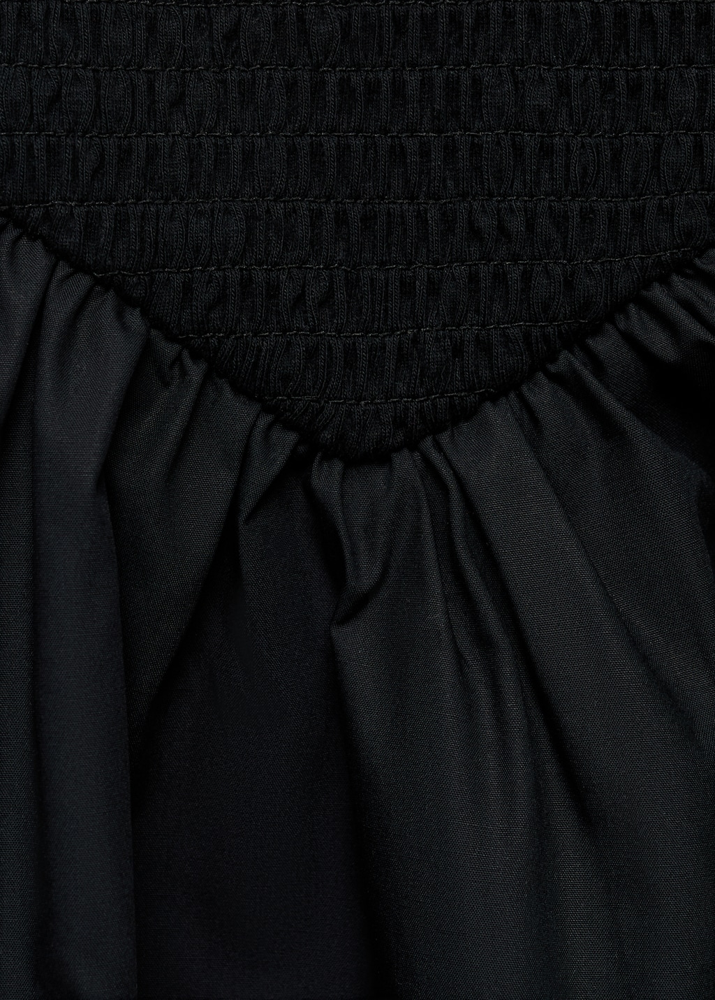 Combined gathered dress