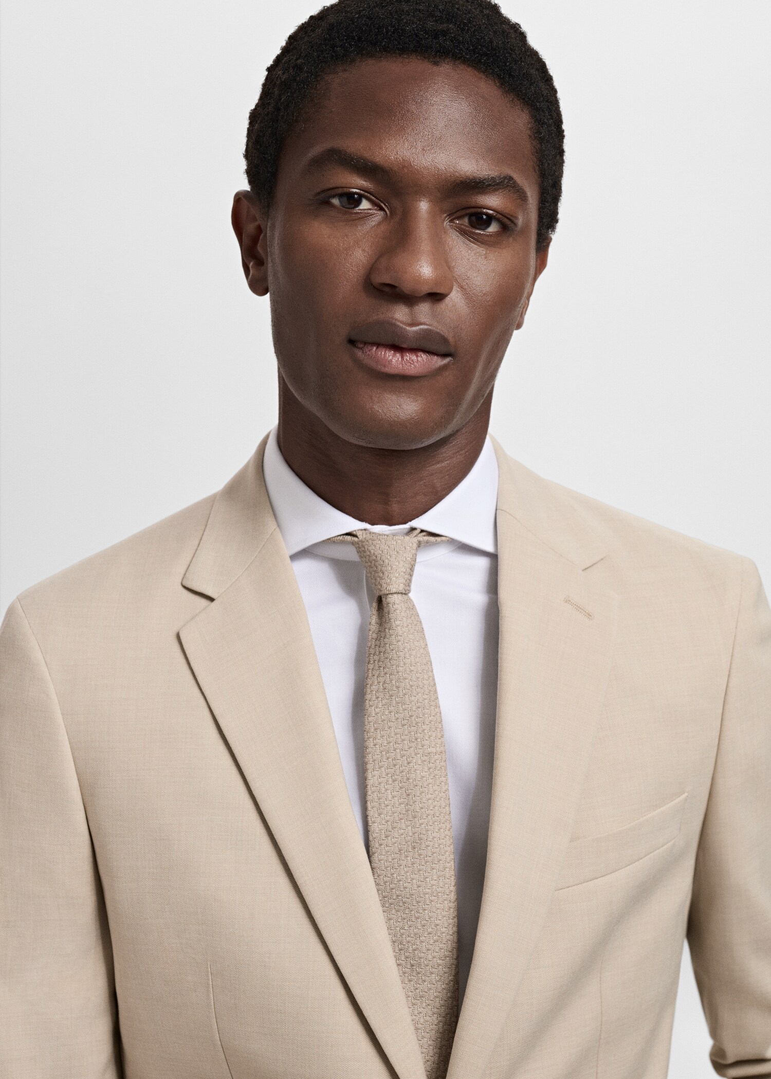 Milan slim-fit suit trousers - Details of the article 1