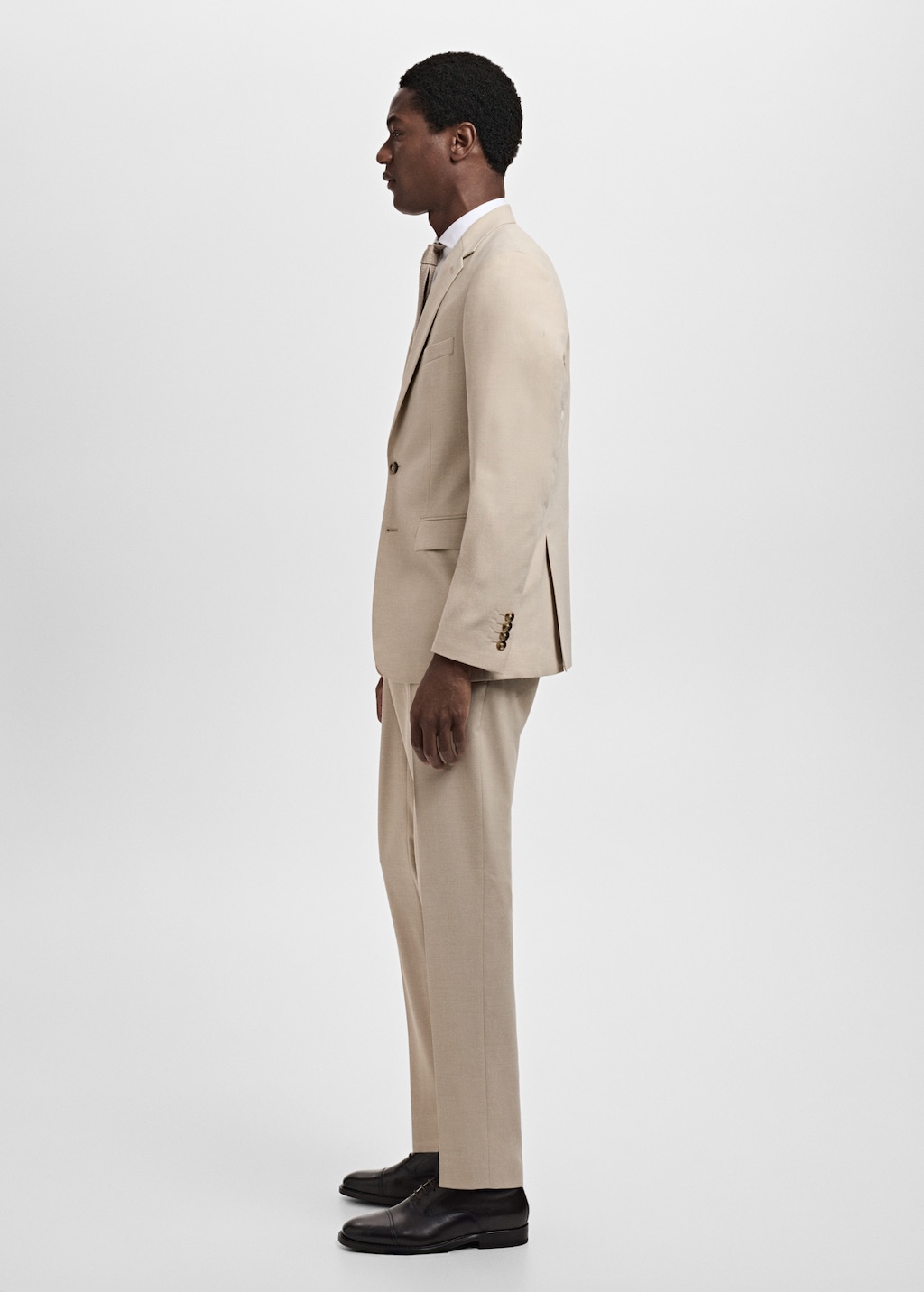 Milan slim-fit suit pants