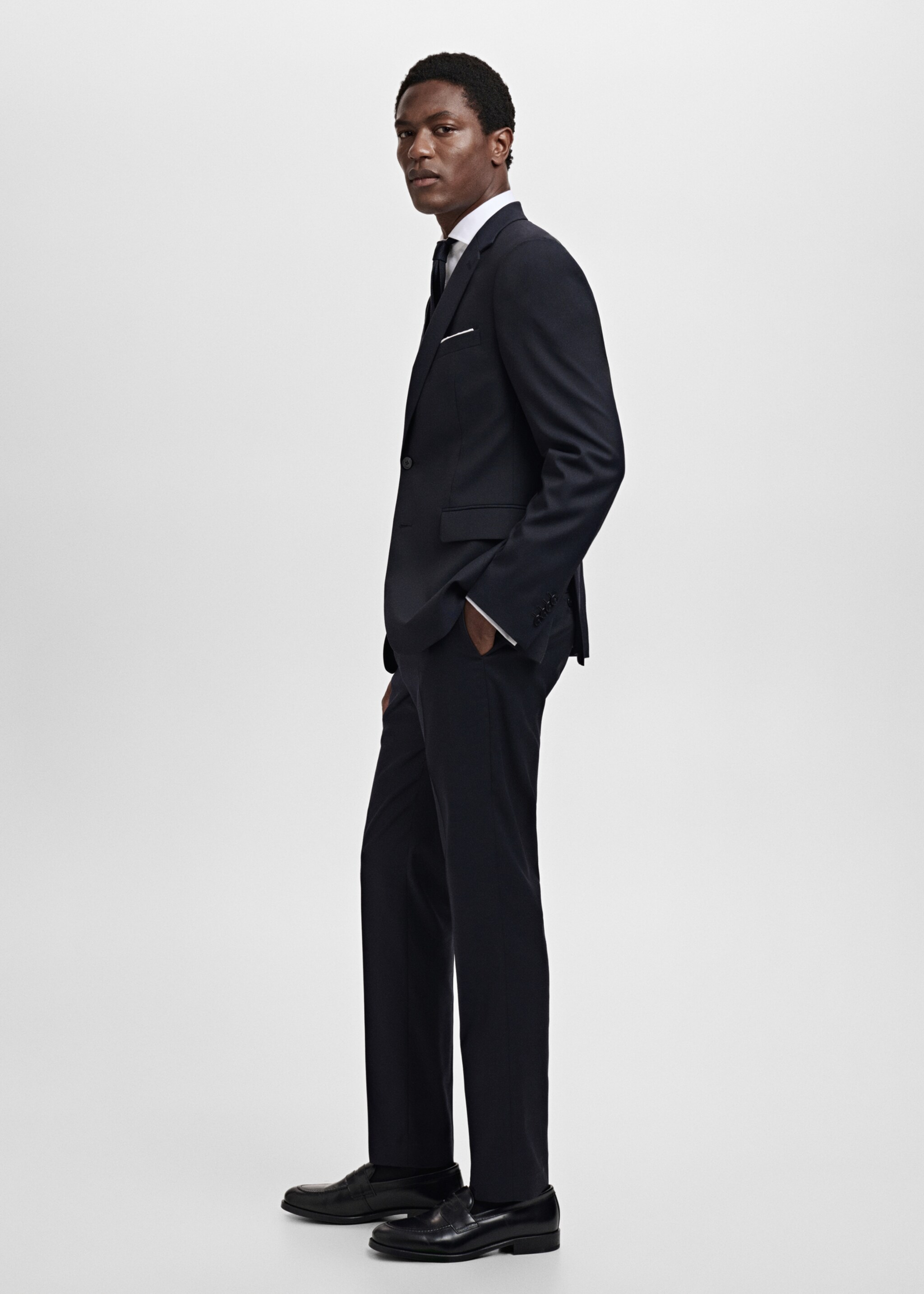 Milan slim-fit suit jacket - Details of the article 4