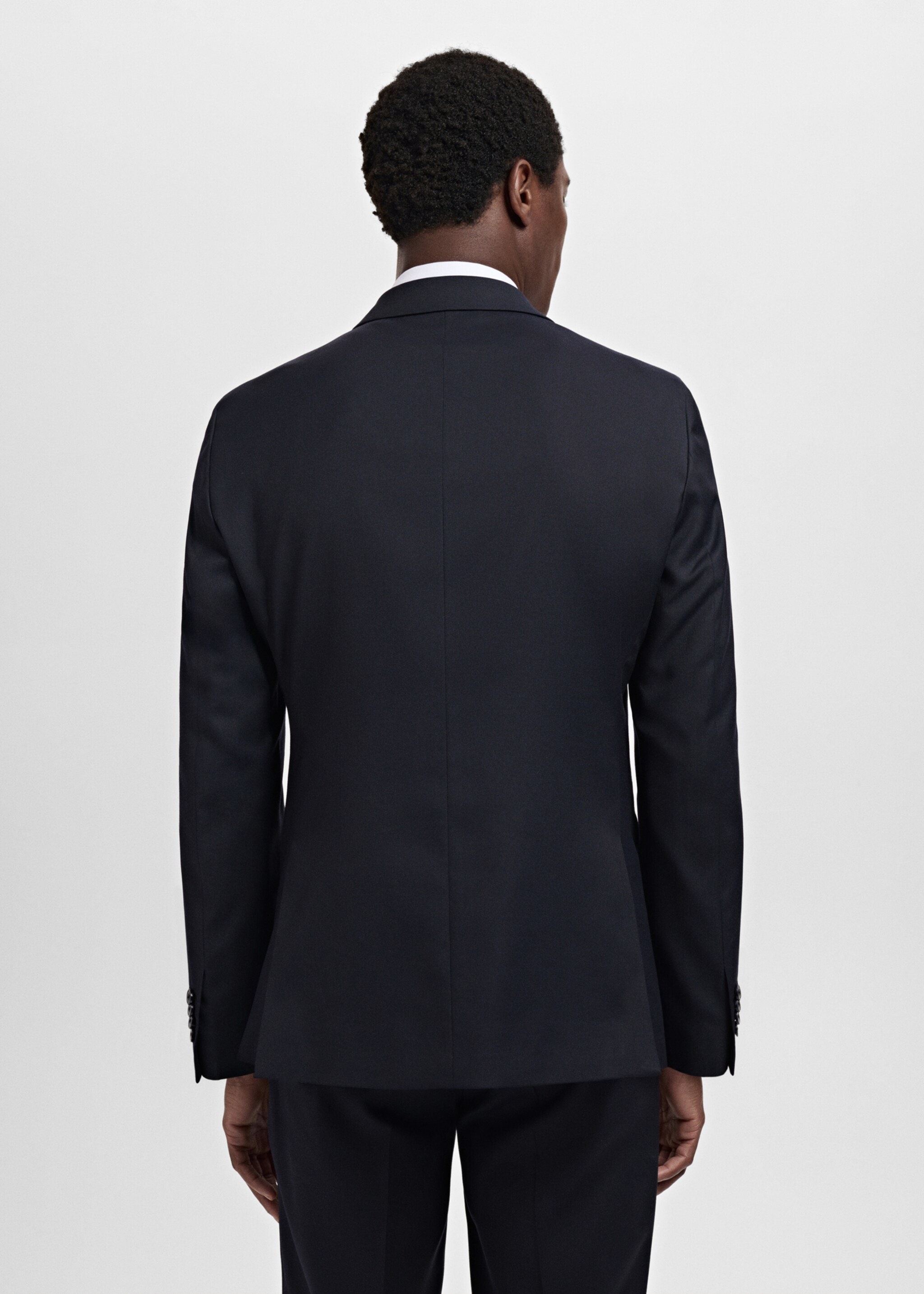 Milan slim-fit suit jacket - Reverse of the article