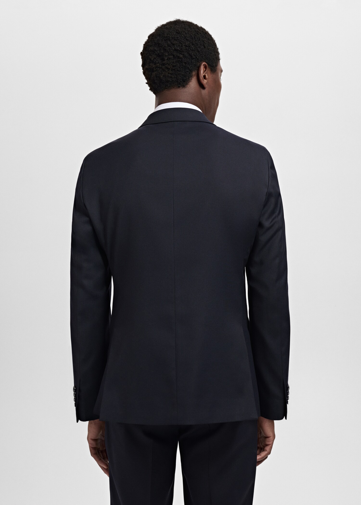 Milan slim-fit suit jacket - Reverse of the article