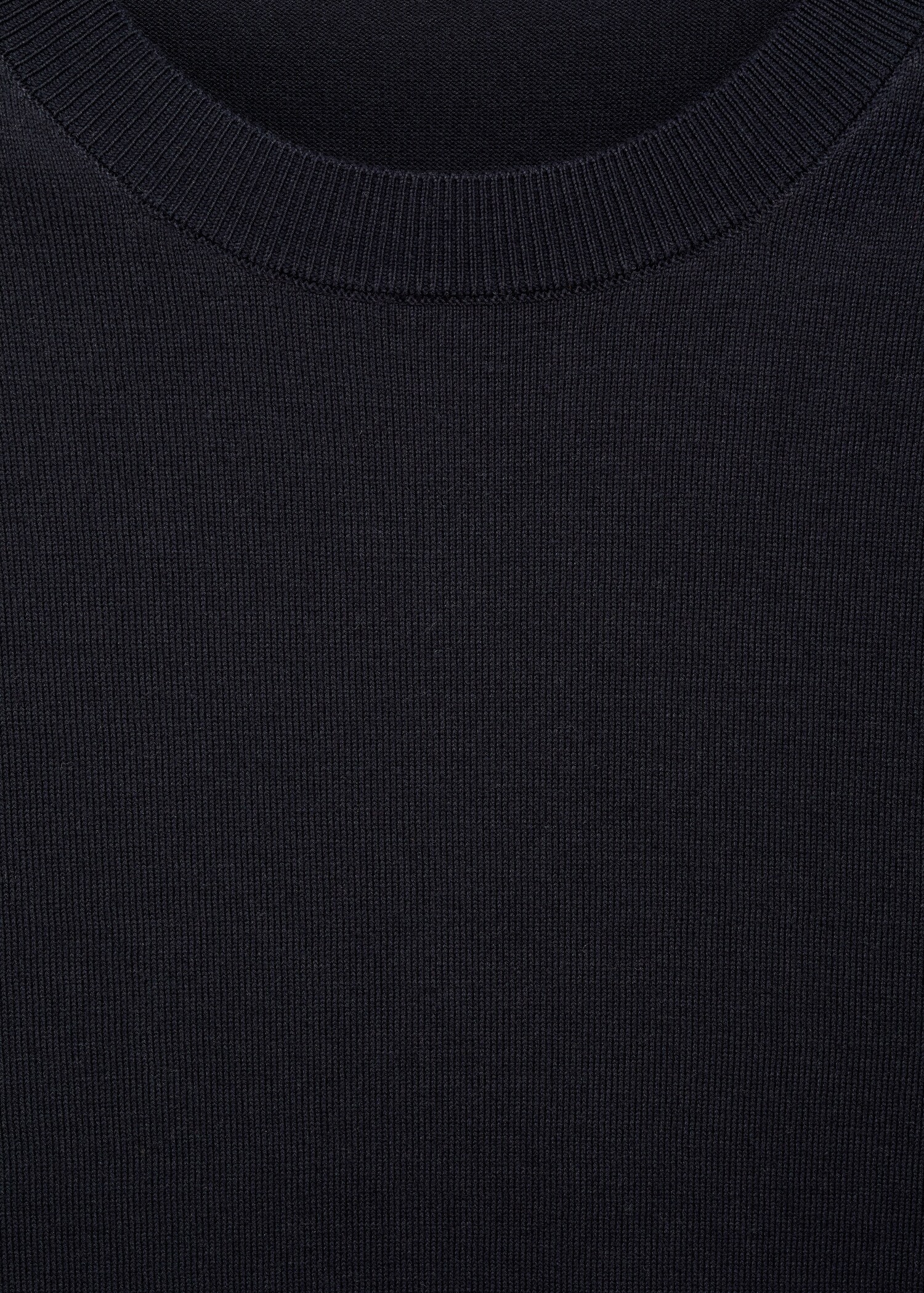 Cotton fine-knit t-shirt - Details of the article 8
