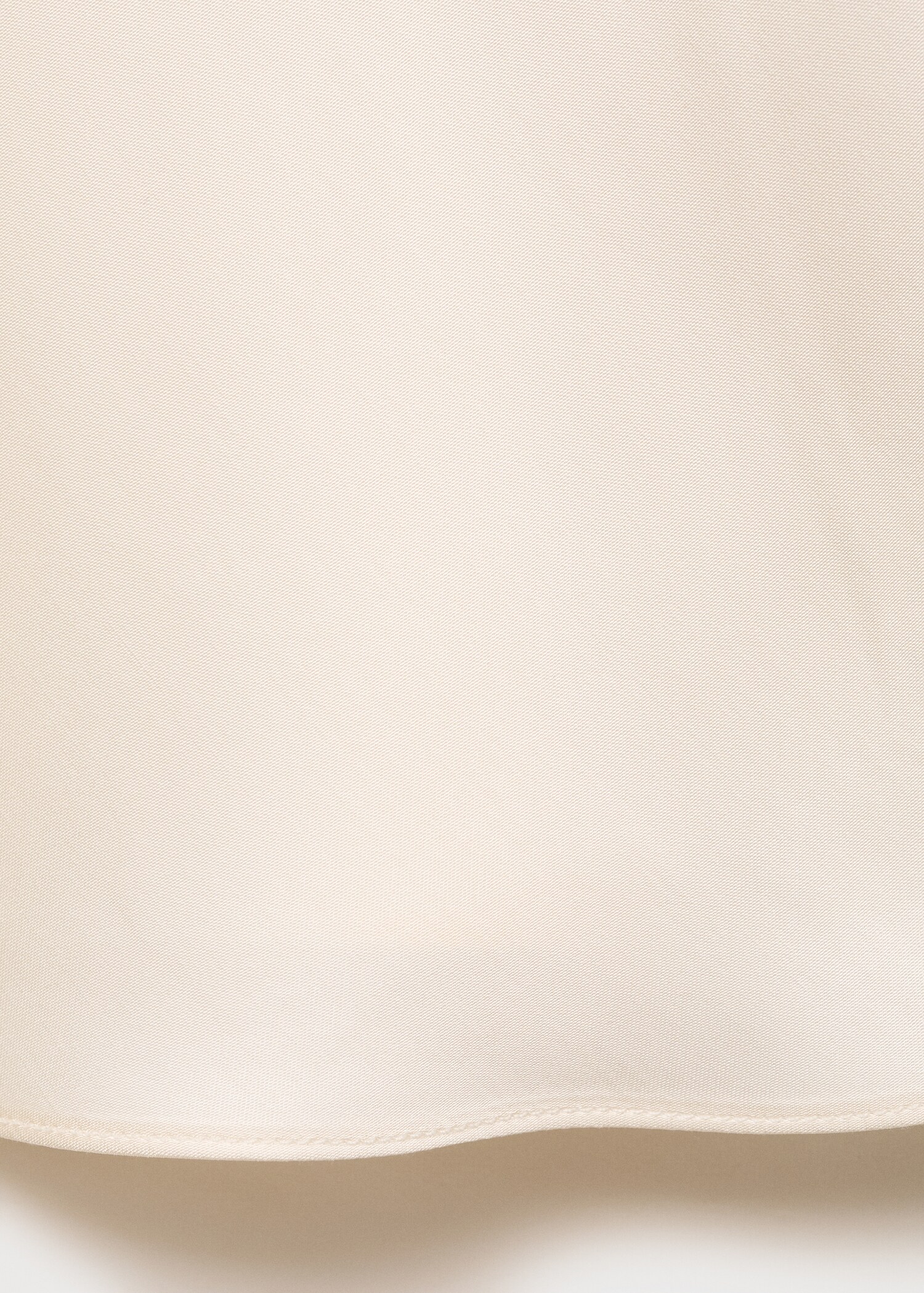 Satin blouse with draped neck - Details of the article 0