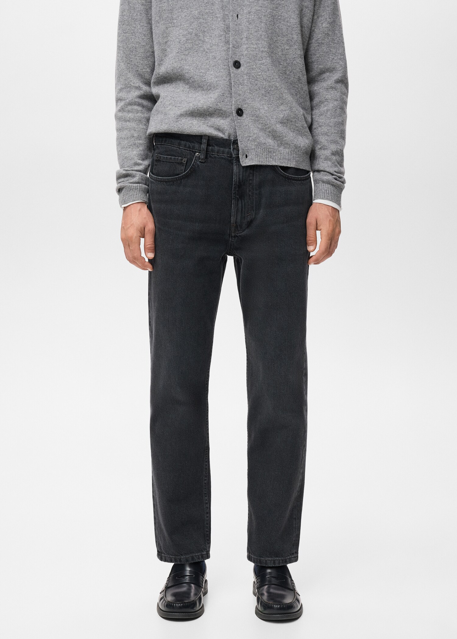 Jeans Lori tapered fit - Plano medio
