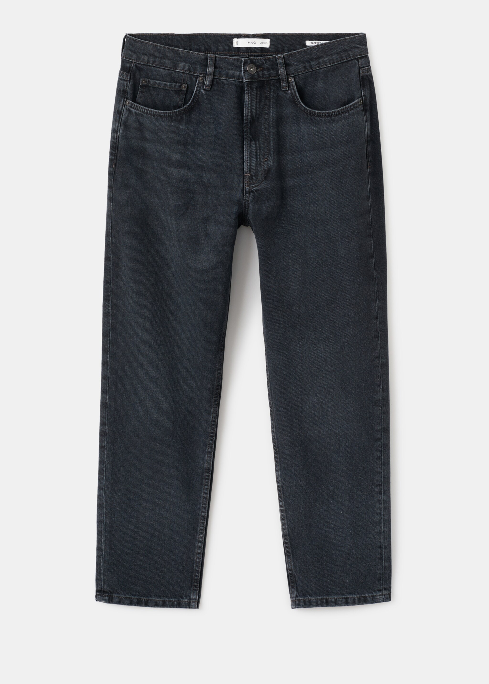 Jeans Lori tapered fit - Artículo sin modelo, Denim negro. Ref: 17067883-01.