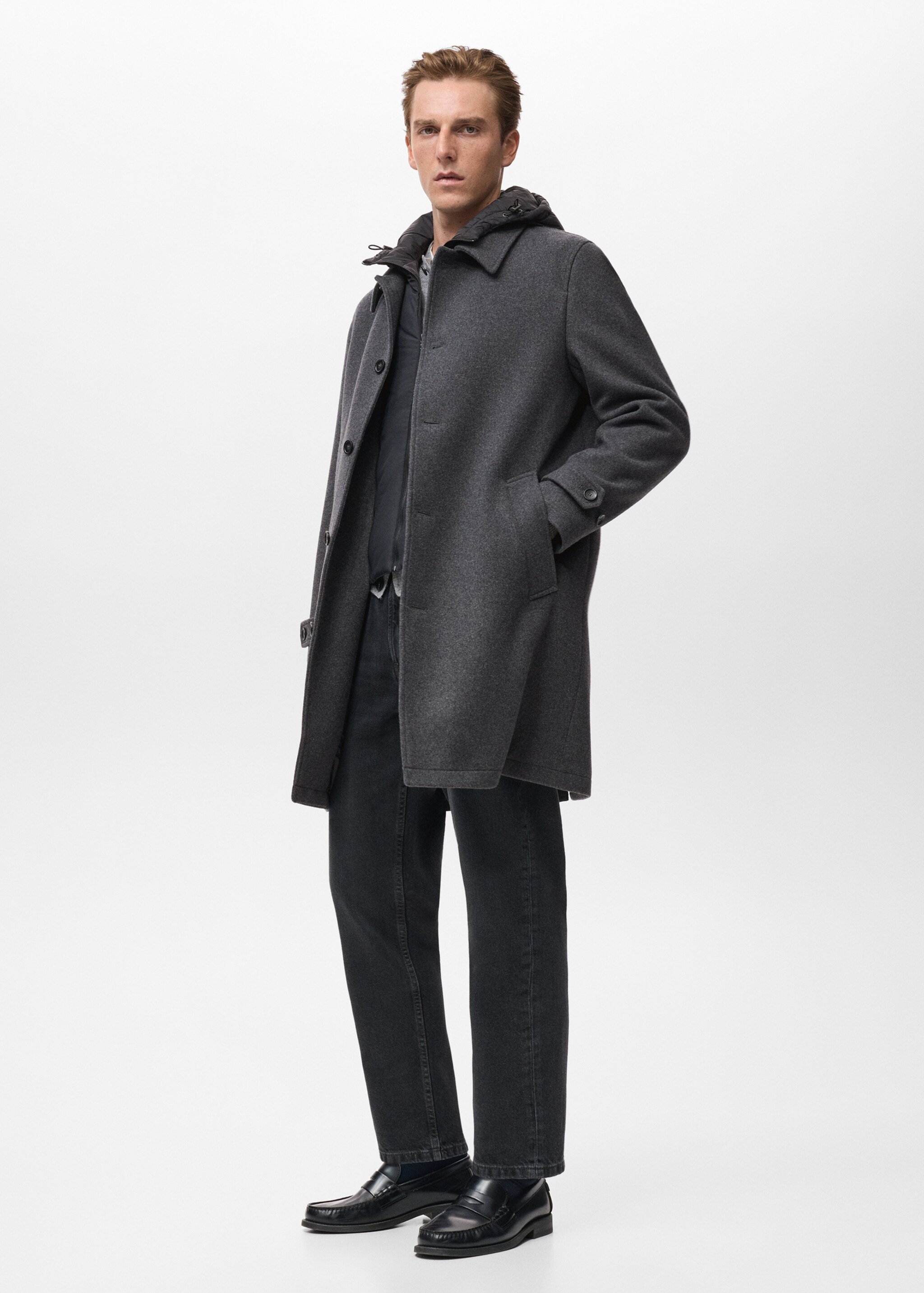 Jeans Lori tapered fit - Detalle del artículo 2, Denim negro. Ref: 17067883-01.