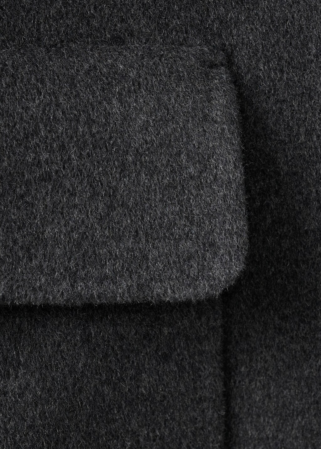 Handmade wool coat with hood