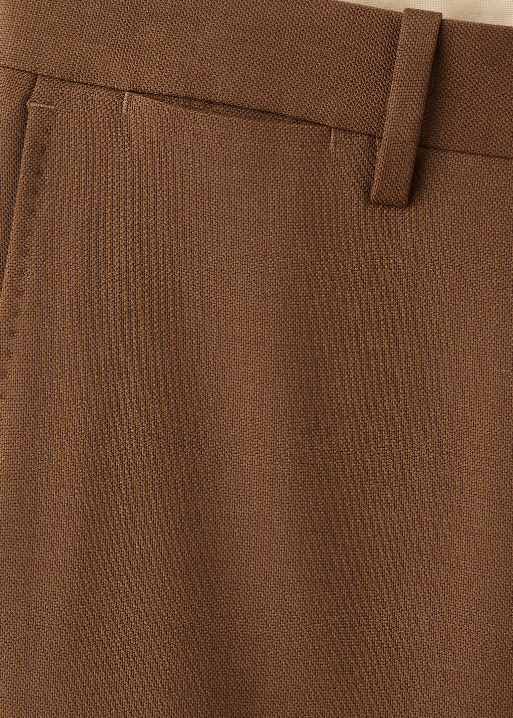 Italian wool flannel suit pants
