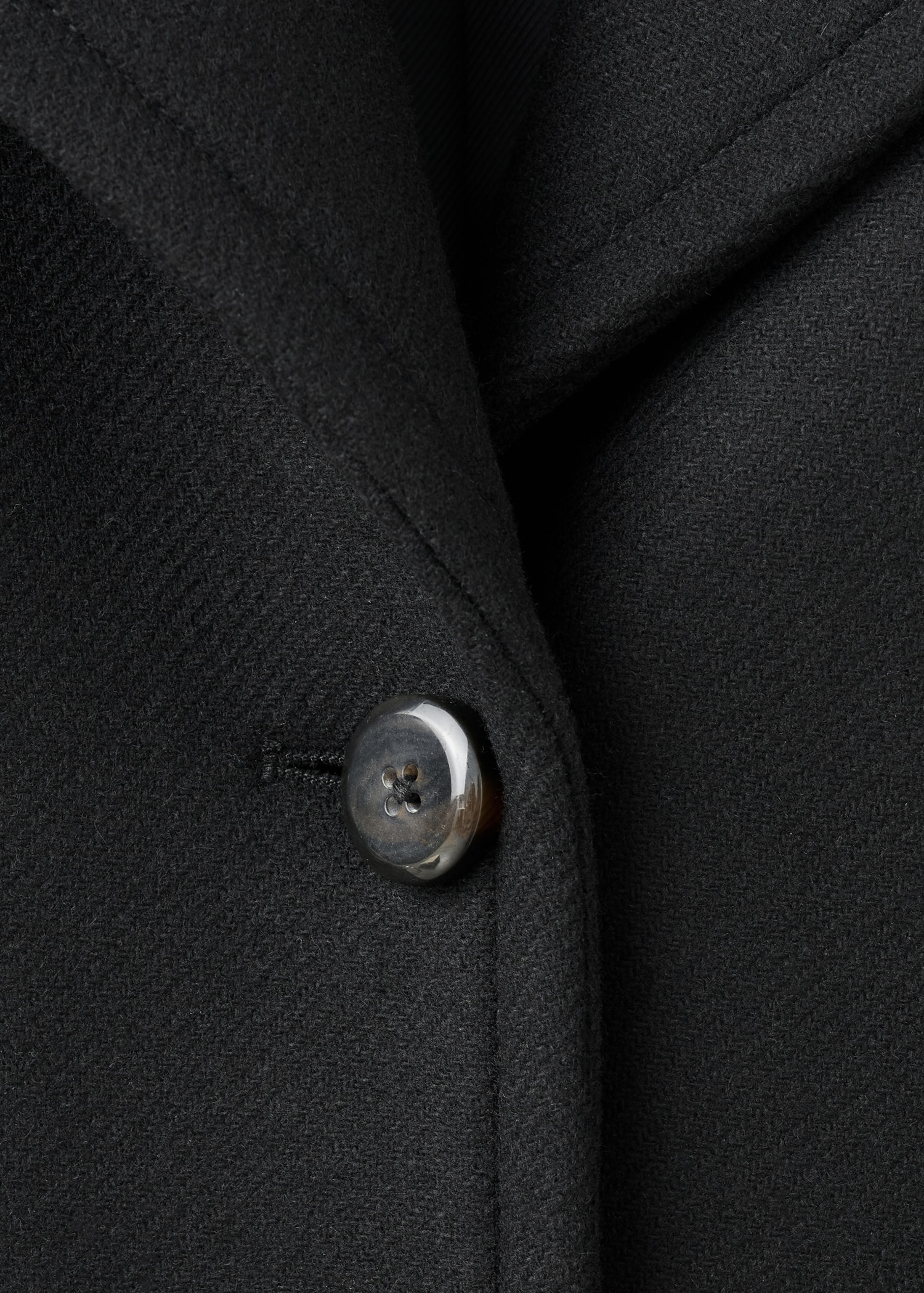 Structured wool coat - Details of the article 8