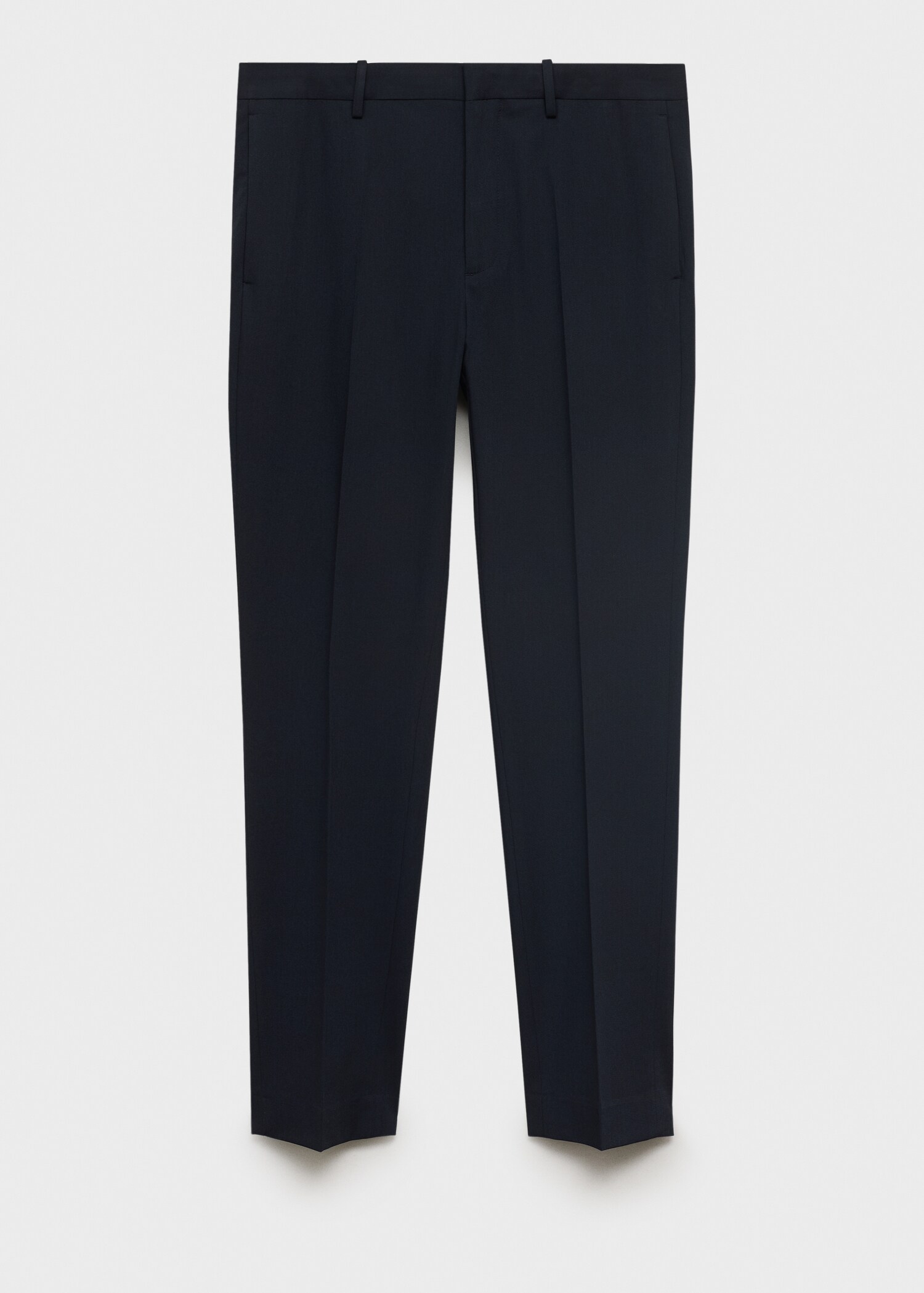 Stretch fabric super slim-fit suit trousers - Article without model
