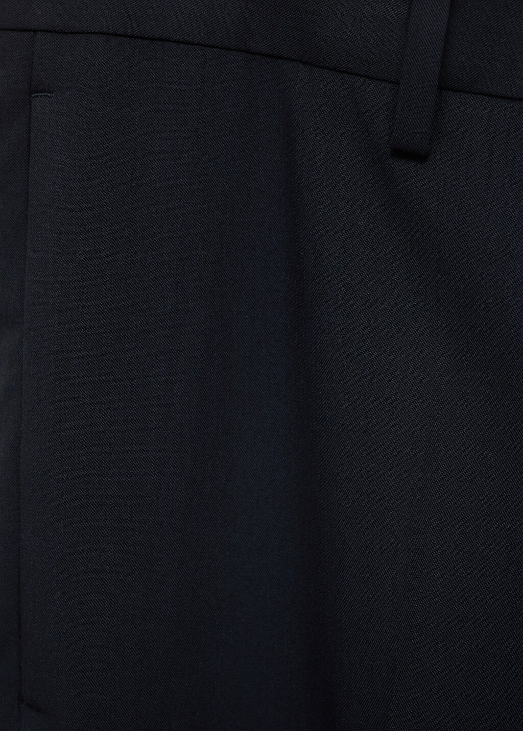 Stretch fabric super slim-fit suit trousers