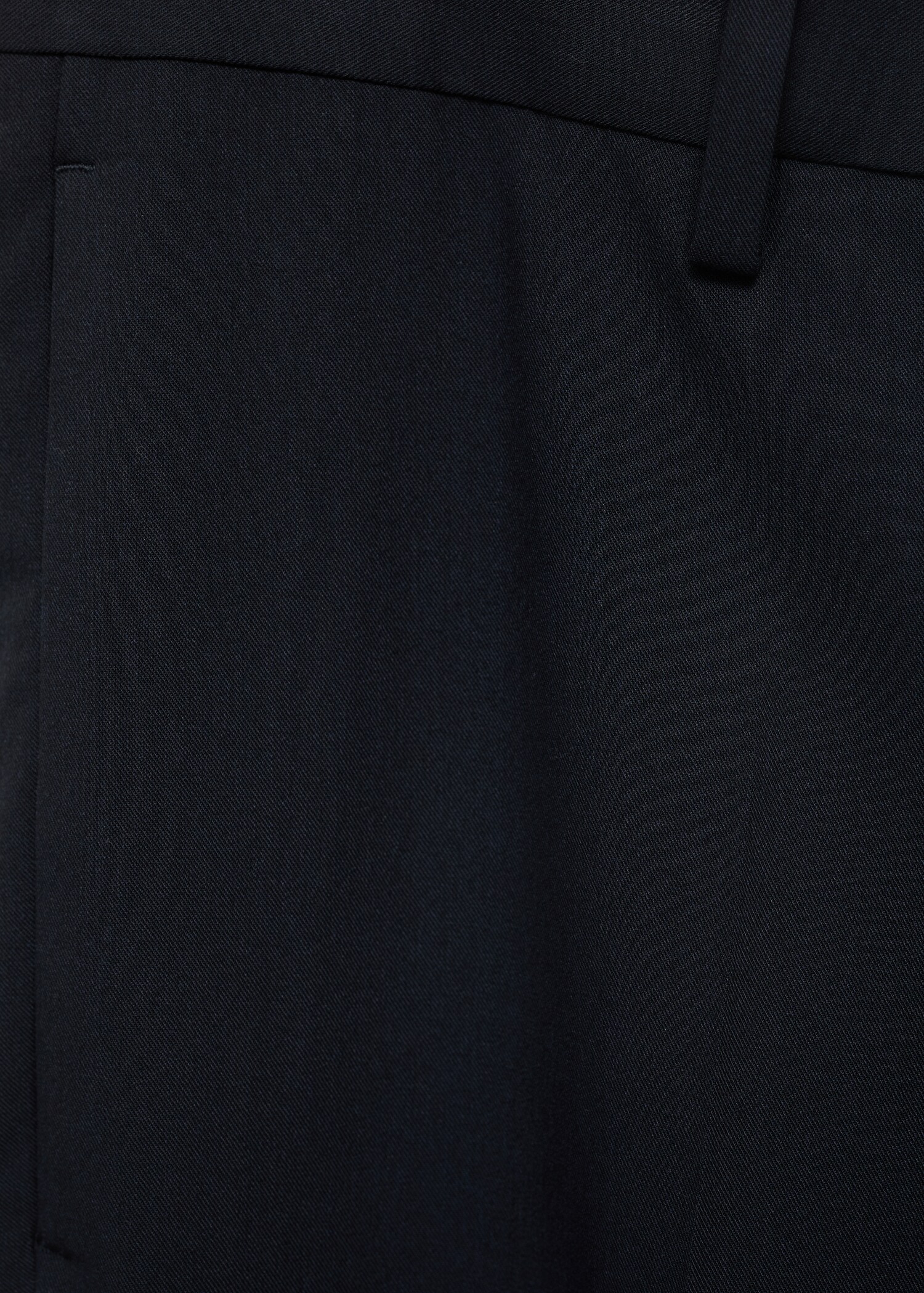 Stretch fabric super slim-fit suit trousers - Details of the article 0