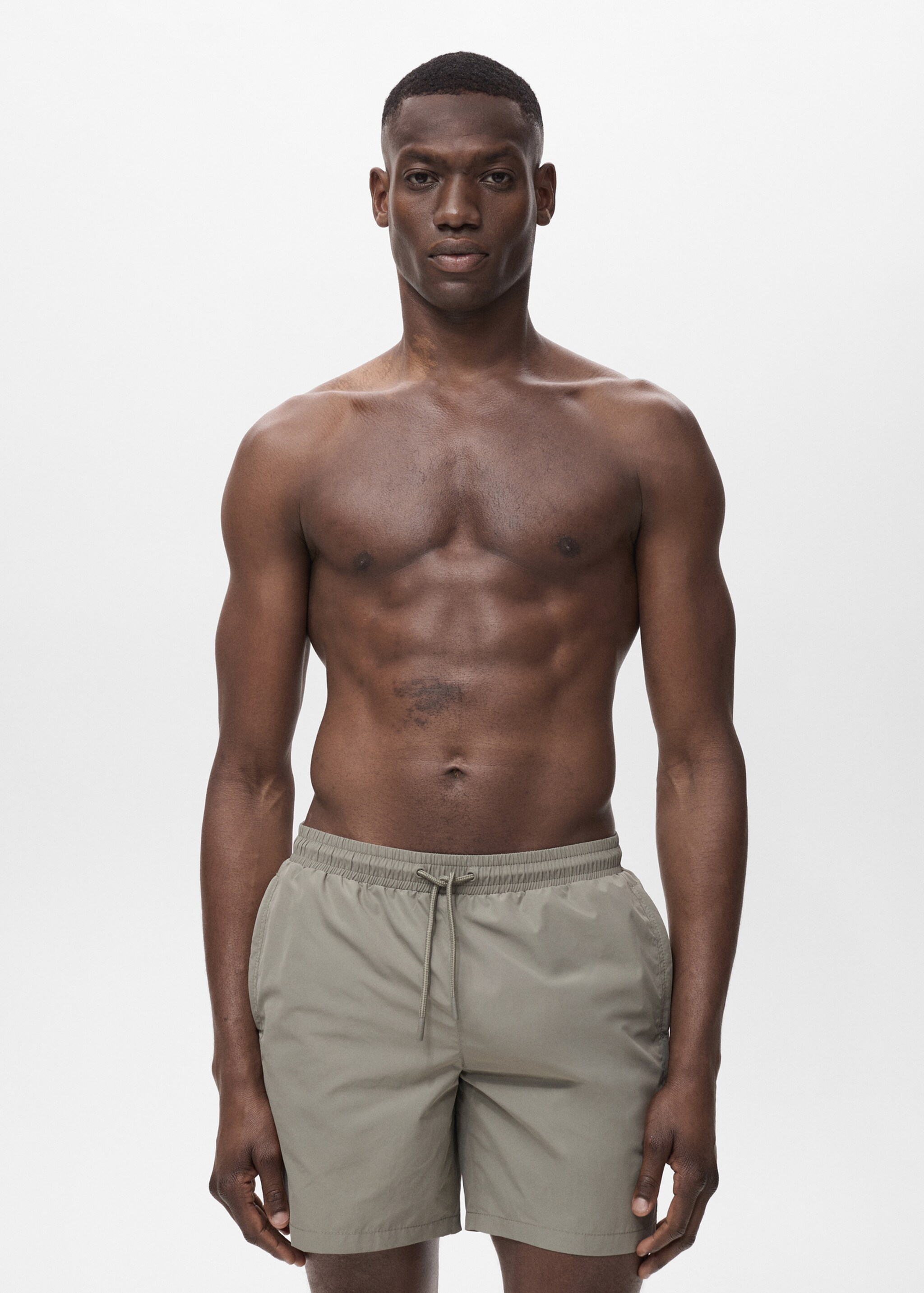 Swimsuit with zip pockets - Medium plane