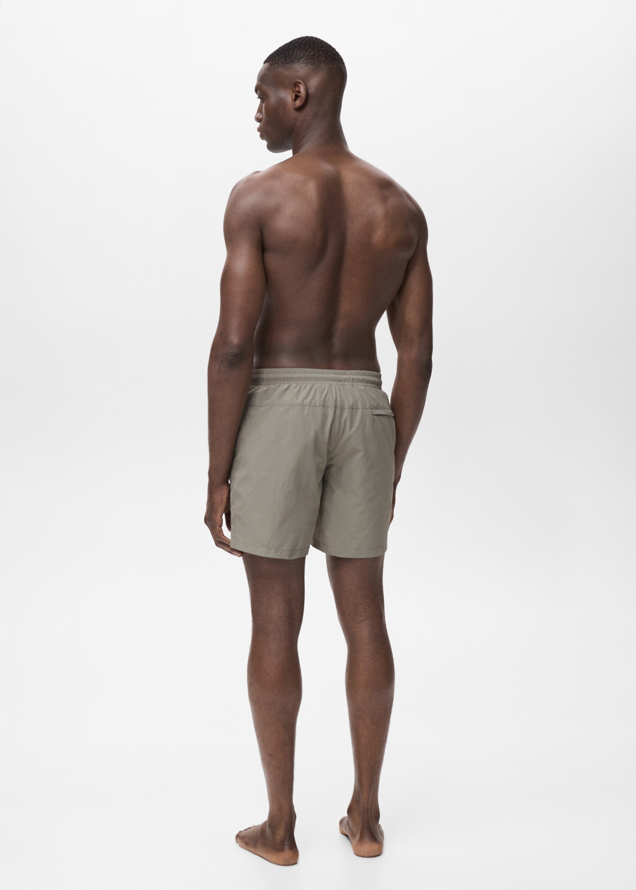 Swimsuit with zip pockets - Reverse of the article