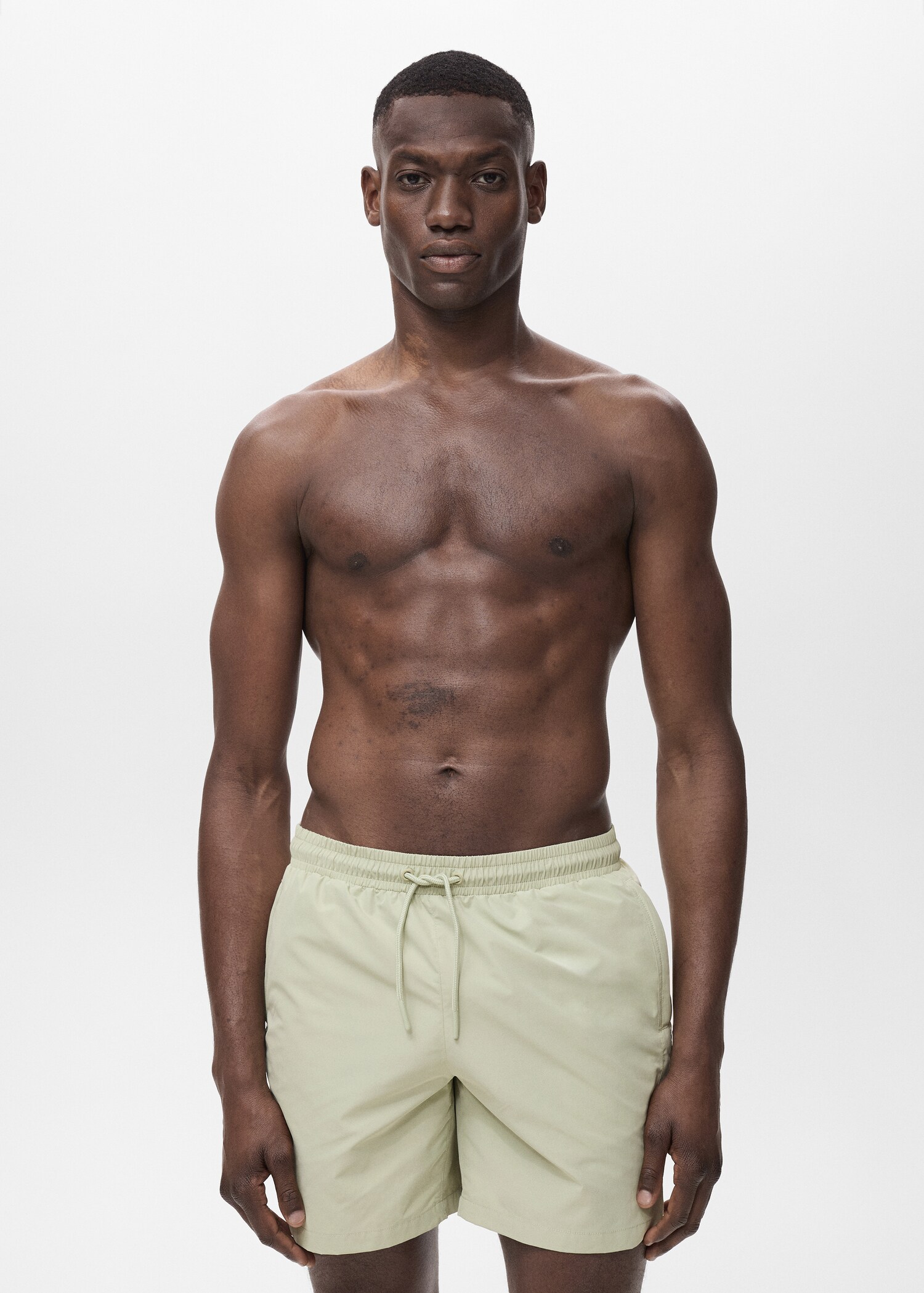 Swimsuit with zip pockets - Medium plane