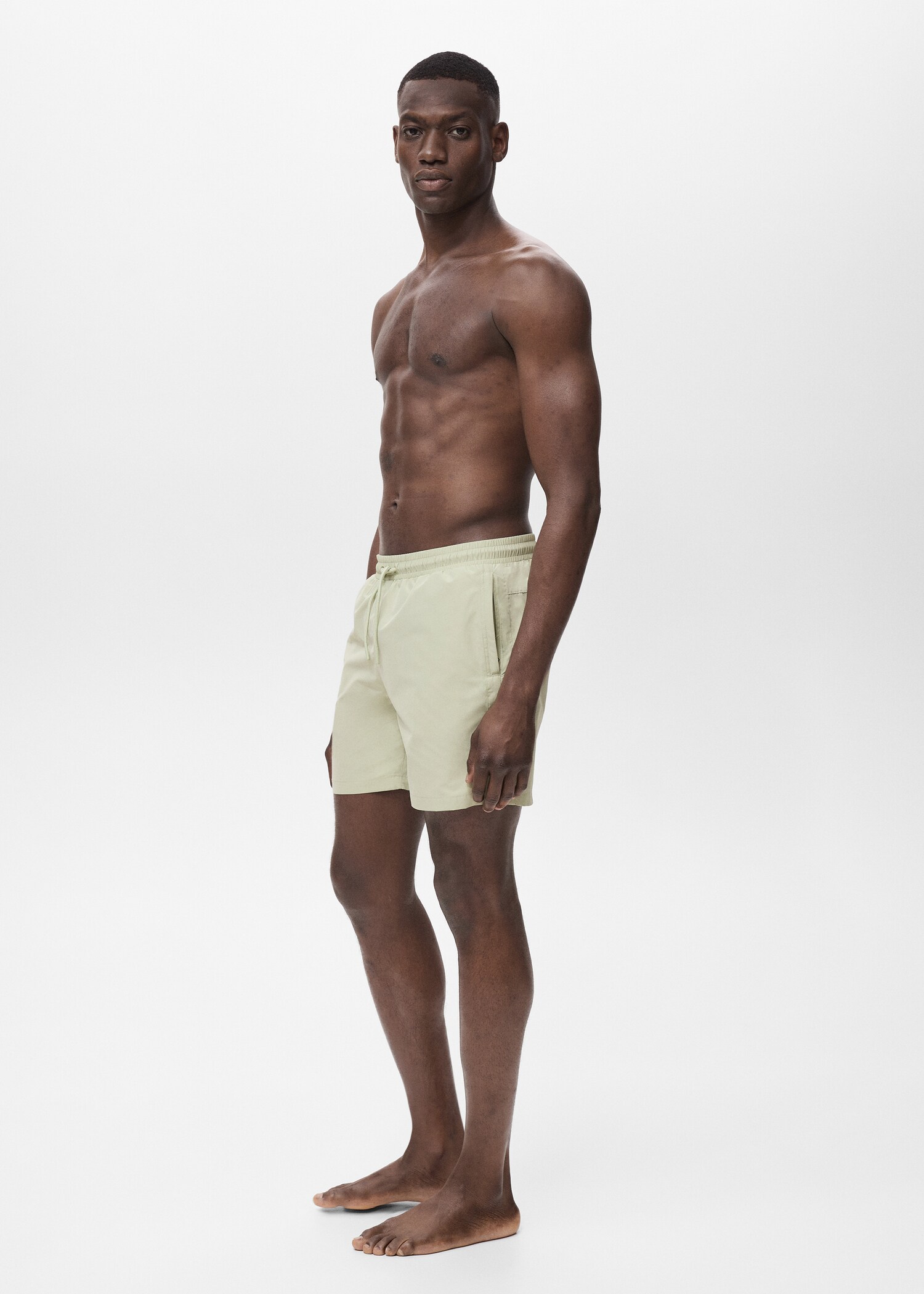 Swimsuit with zip pockets - Details of the article 2