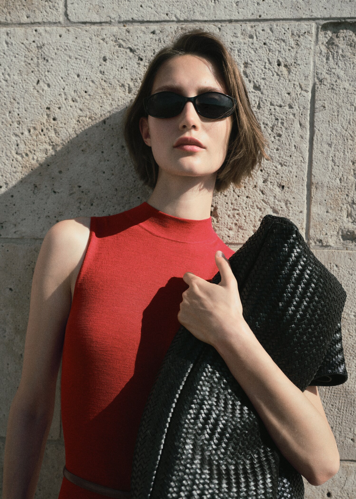 Fine-knit flared dress - Details of the article 6