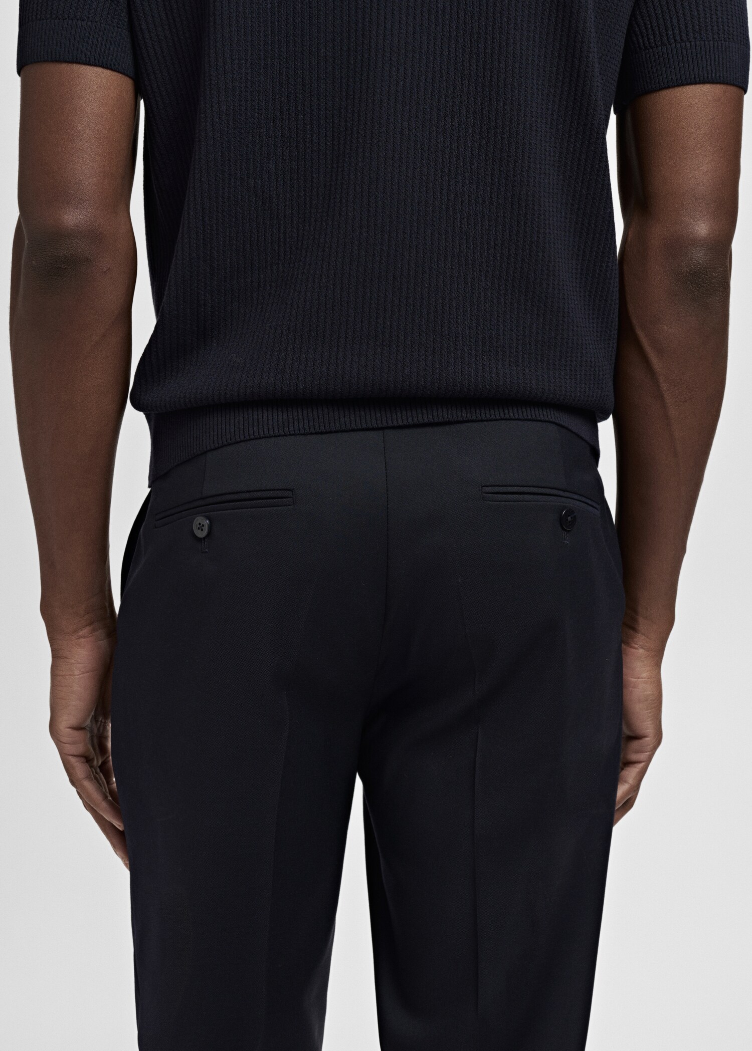 Milan slim-fit pantalon - Detail van het artikel 3