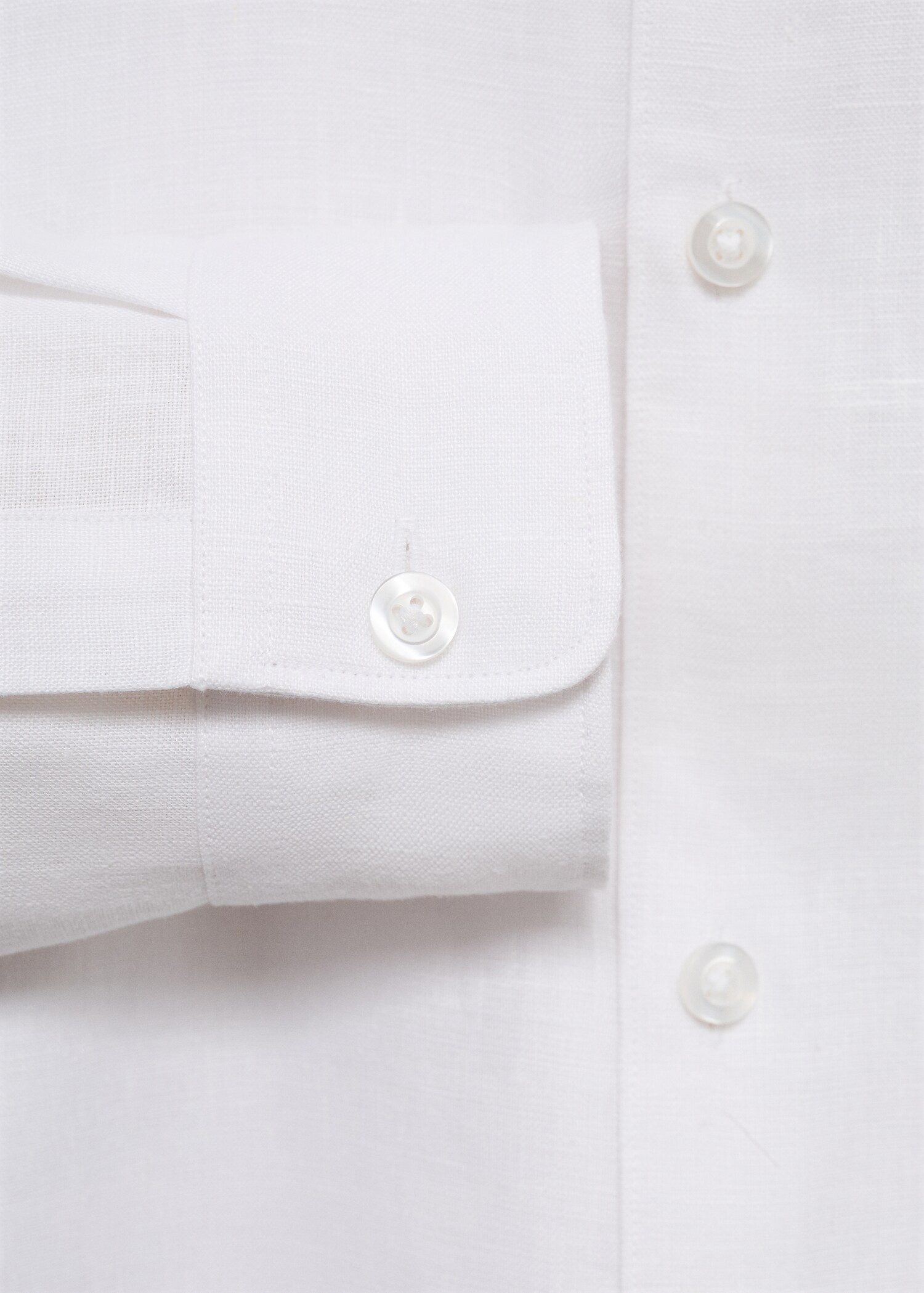 Hemd aus 100 % Leinen mit Tasche - Detail des Artikels 8