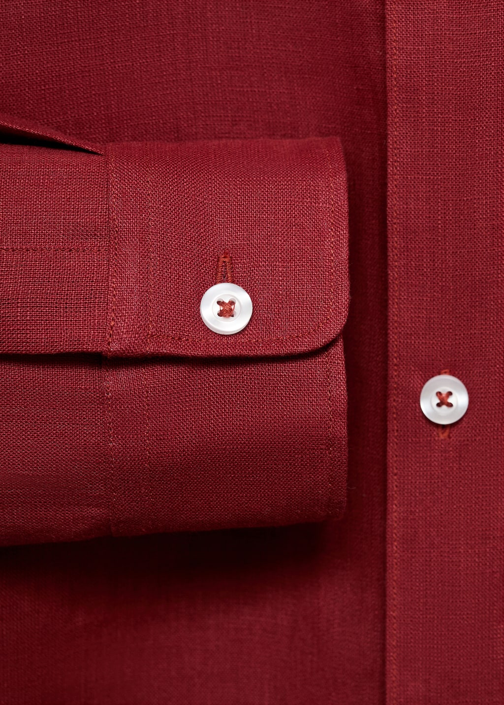 100% linen shirt with pocket