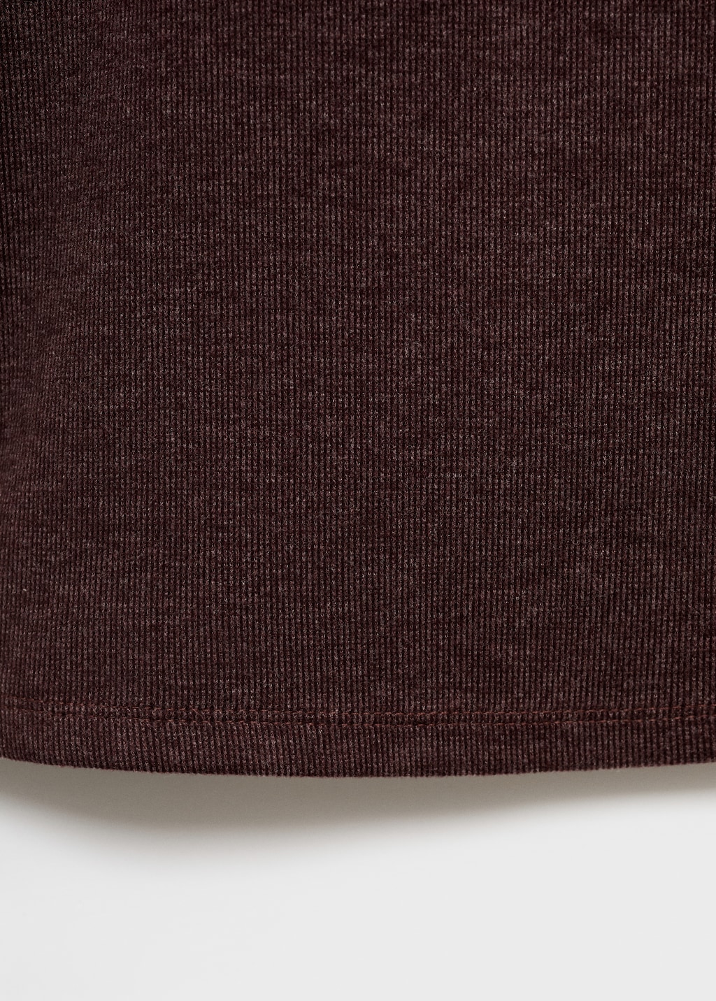 Knitted pants with elastic waistband