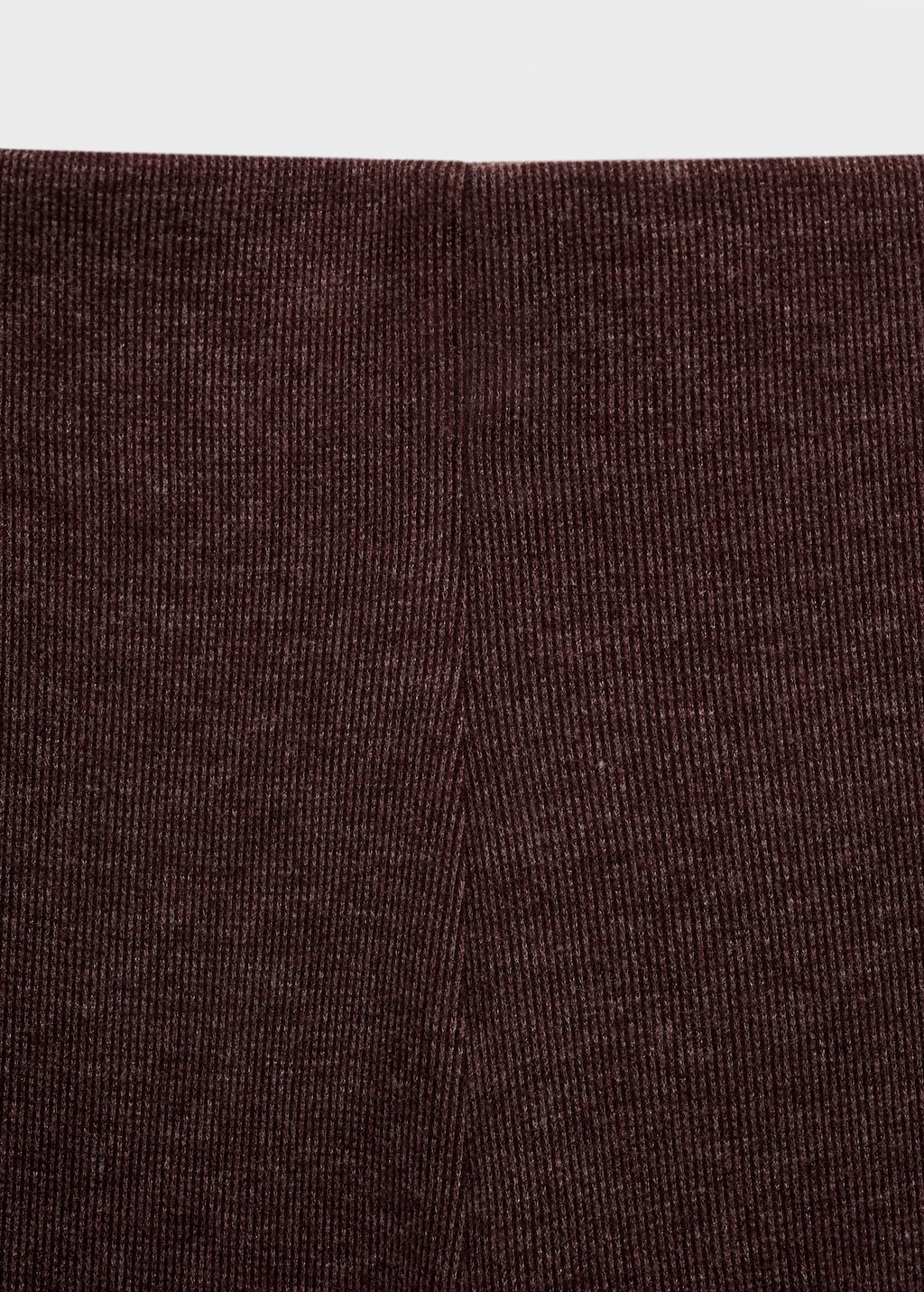 Knitted pants with elastic waistband