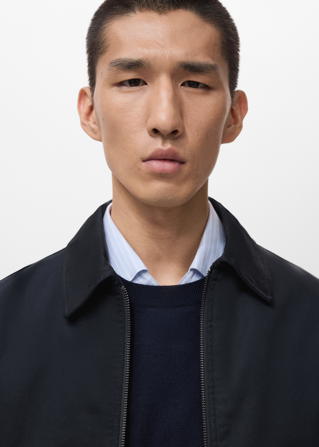 Quilted water repellent jacket