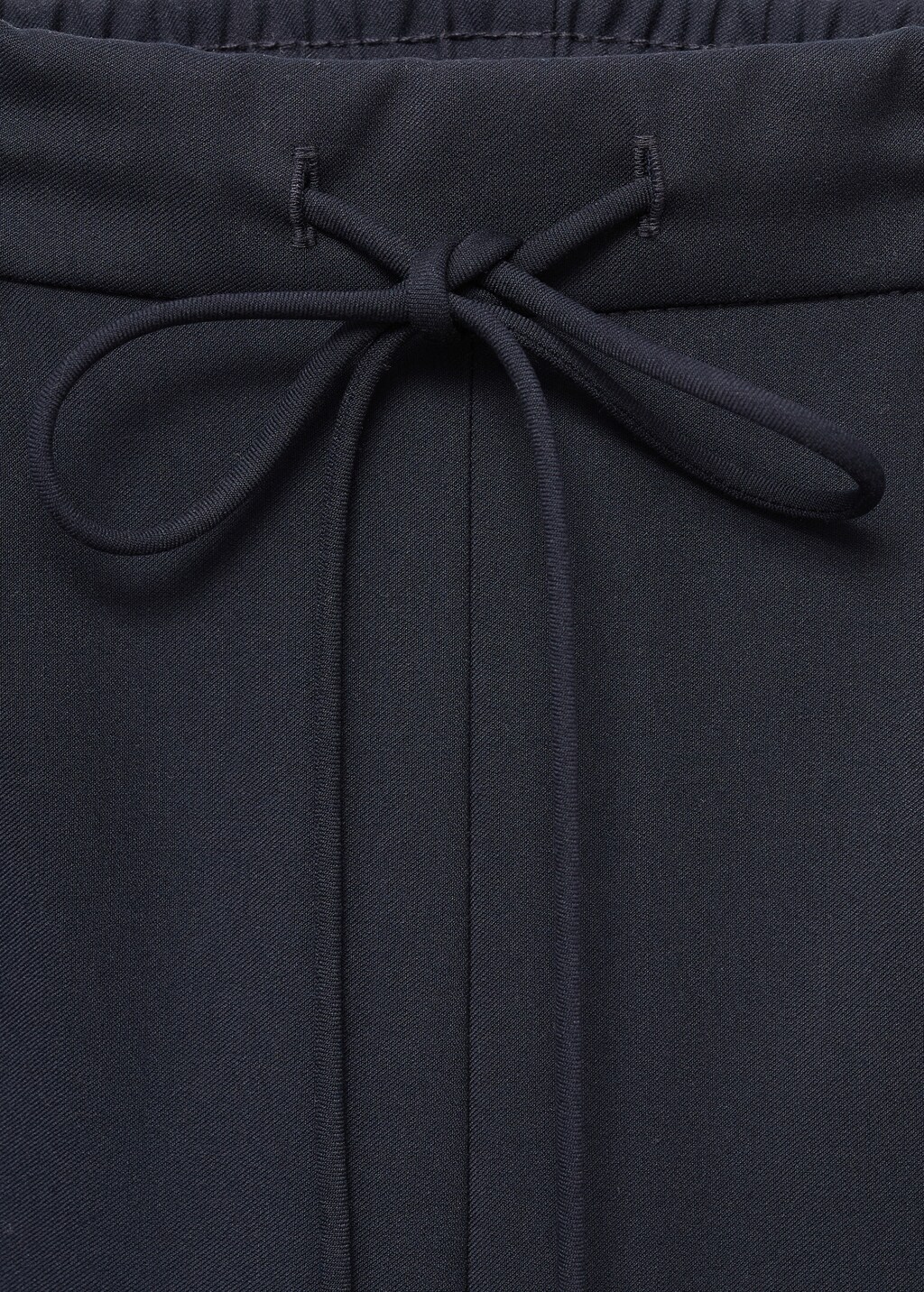 Contrast stripe straight pants