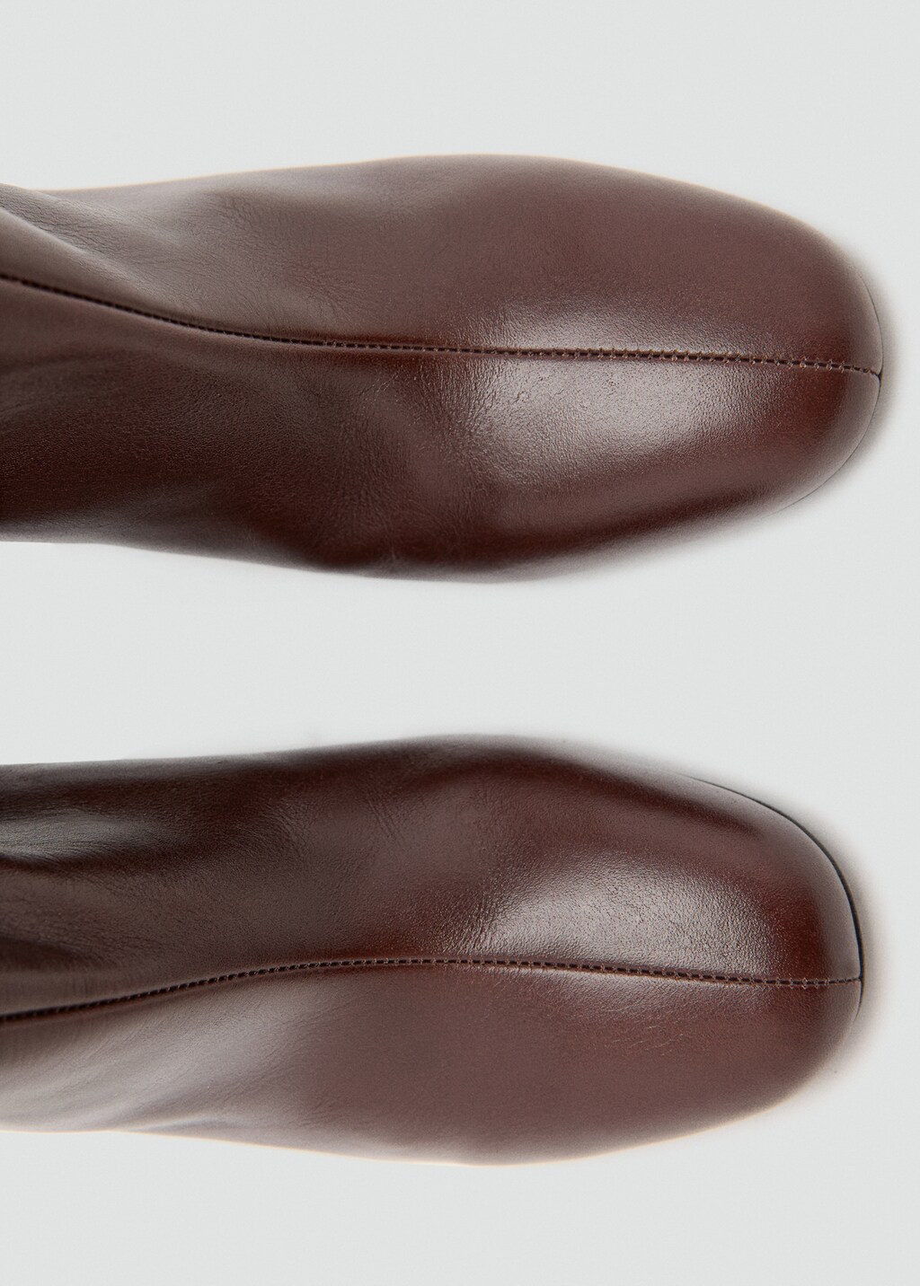 Mango Heeled leather boots