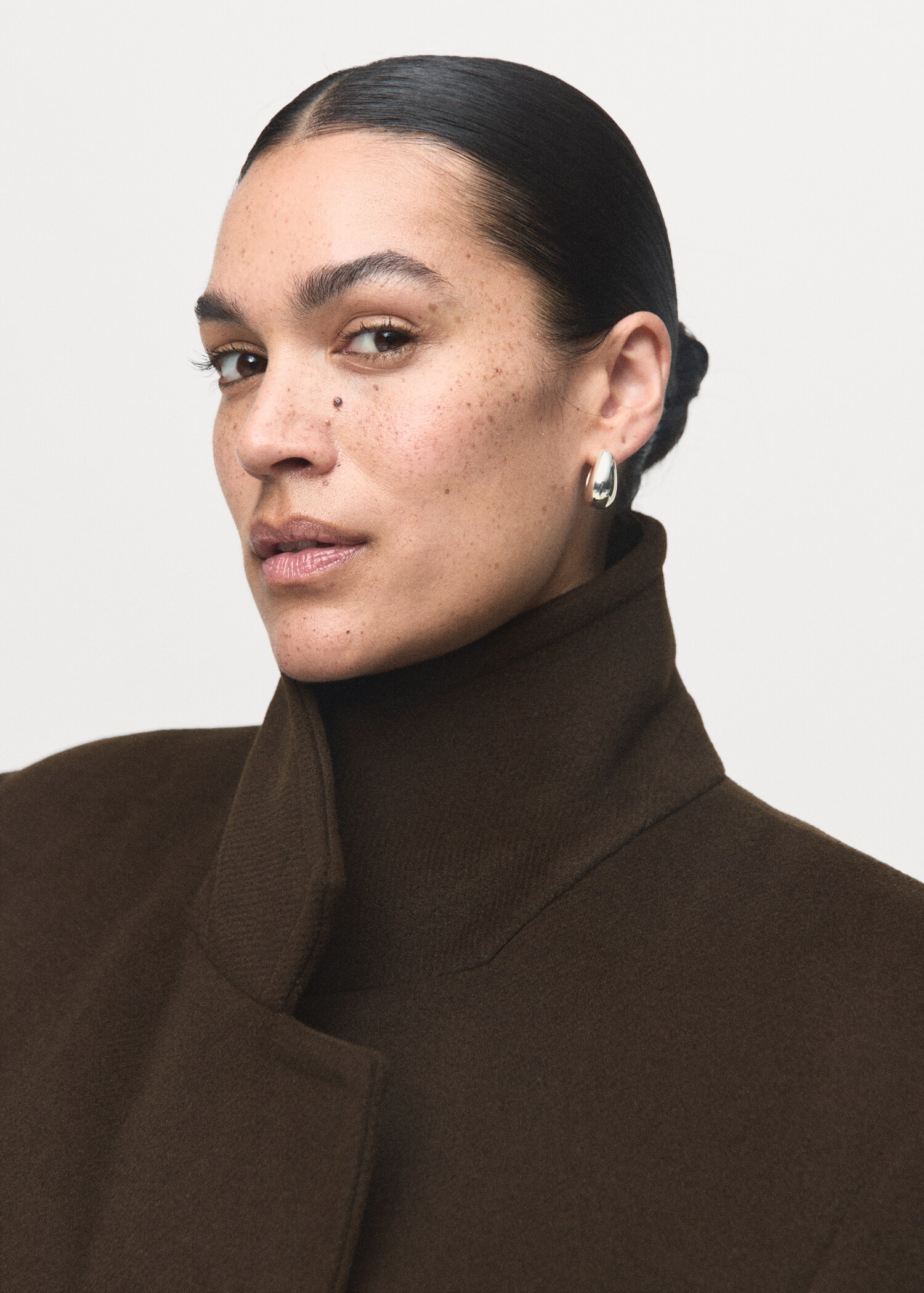 Double-breasted wool coat - Details of the article 4