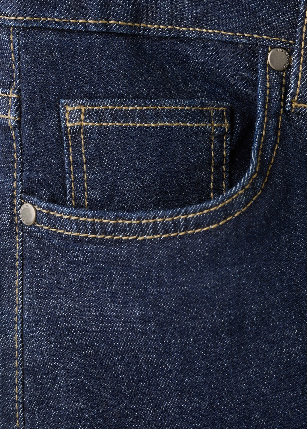 Flared jeans with drawstrings