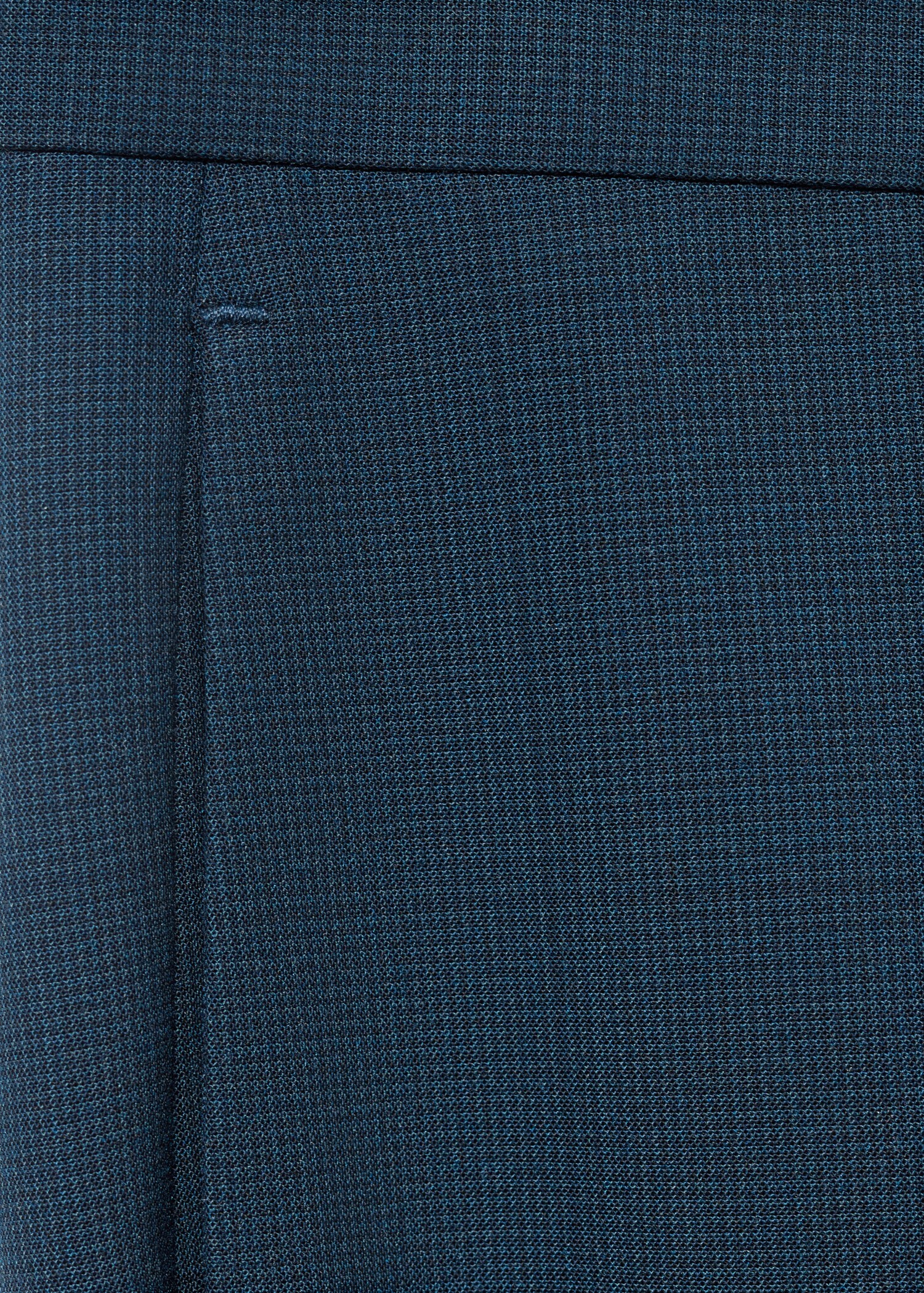 Stretch fabric super slim-fit suit trousers - Details of the article 0